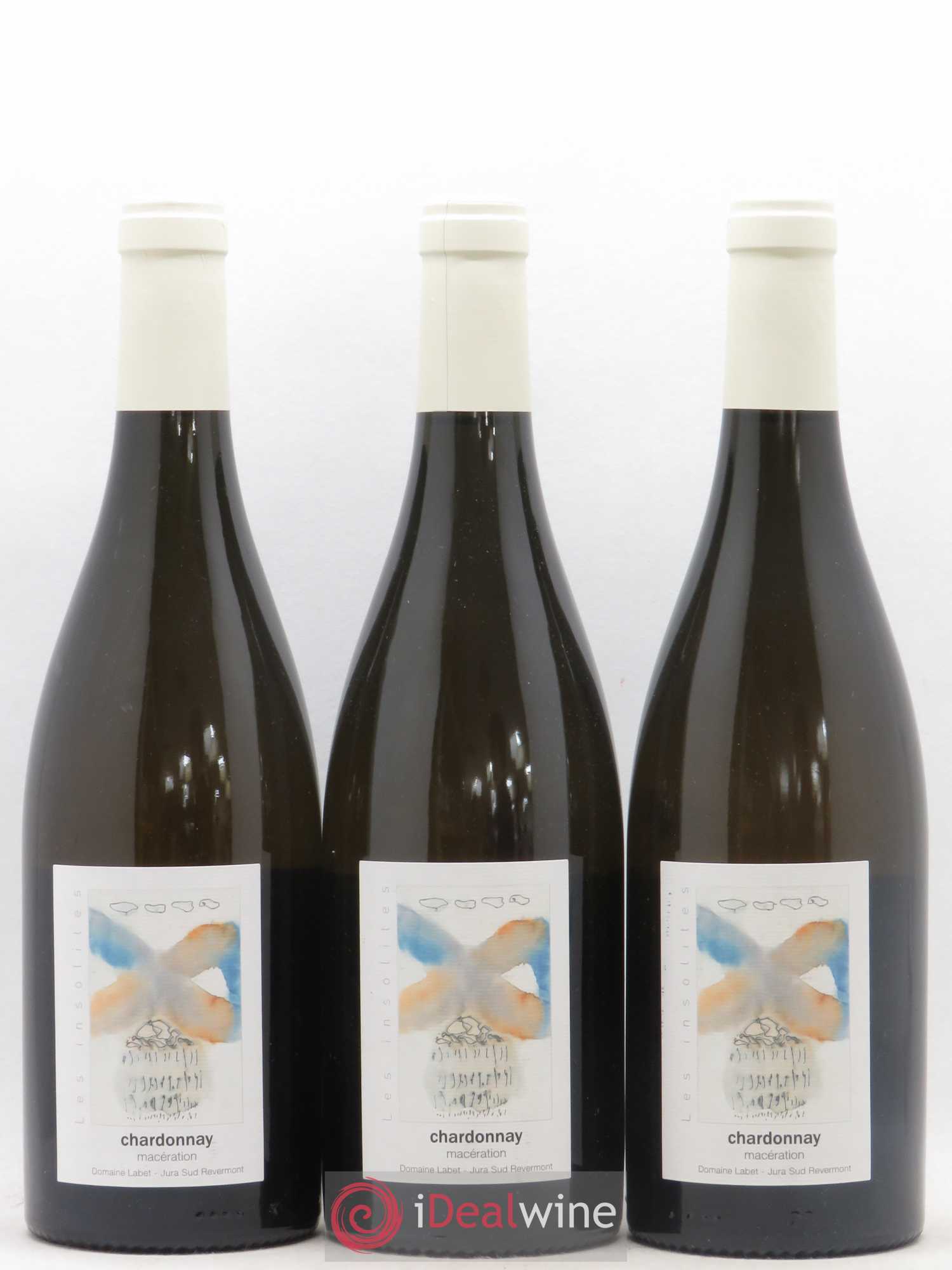Côtes du Jura Chardonnay de Macération Les Varrons Labet 2018 - Posten von 3 Flaschen - 0