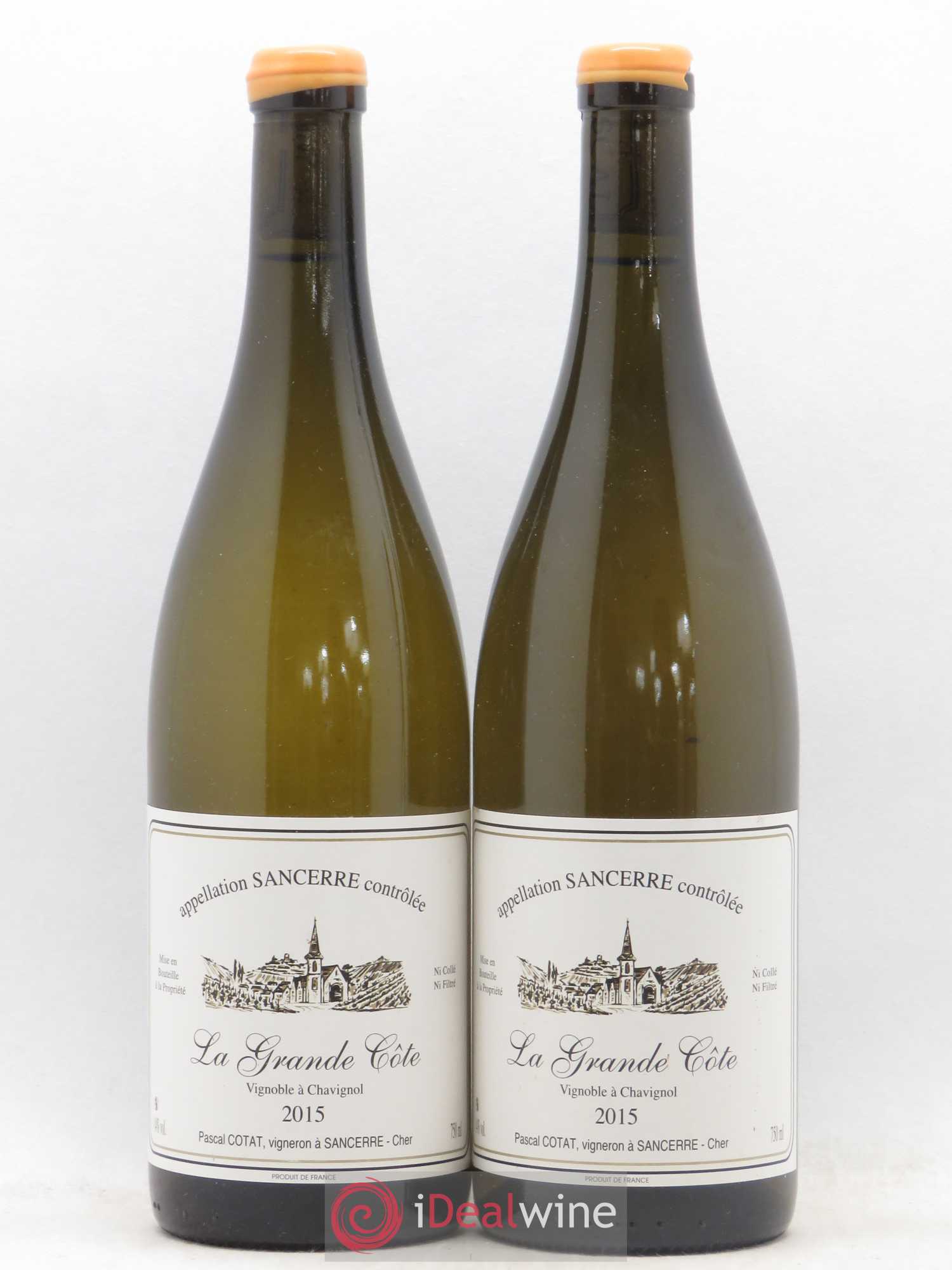 Sancerre La Grande Côte Pascal Cotat 2015 - Lot de 2 bouteilles - 0
