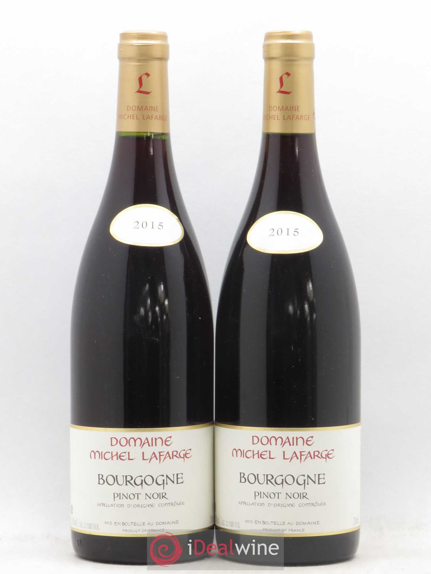 Bourgogne Michel Lafarge 2015 - Lot de 2 bouteilles - 0