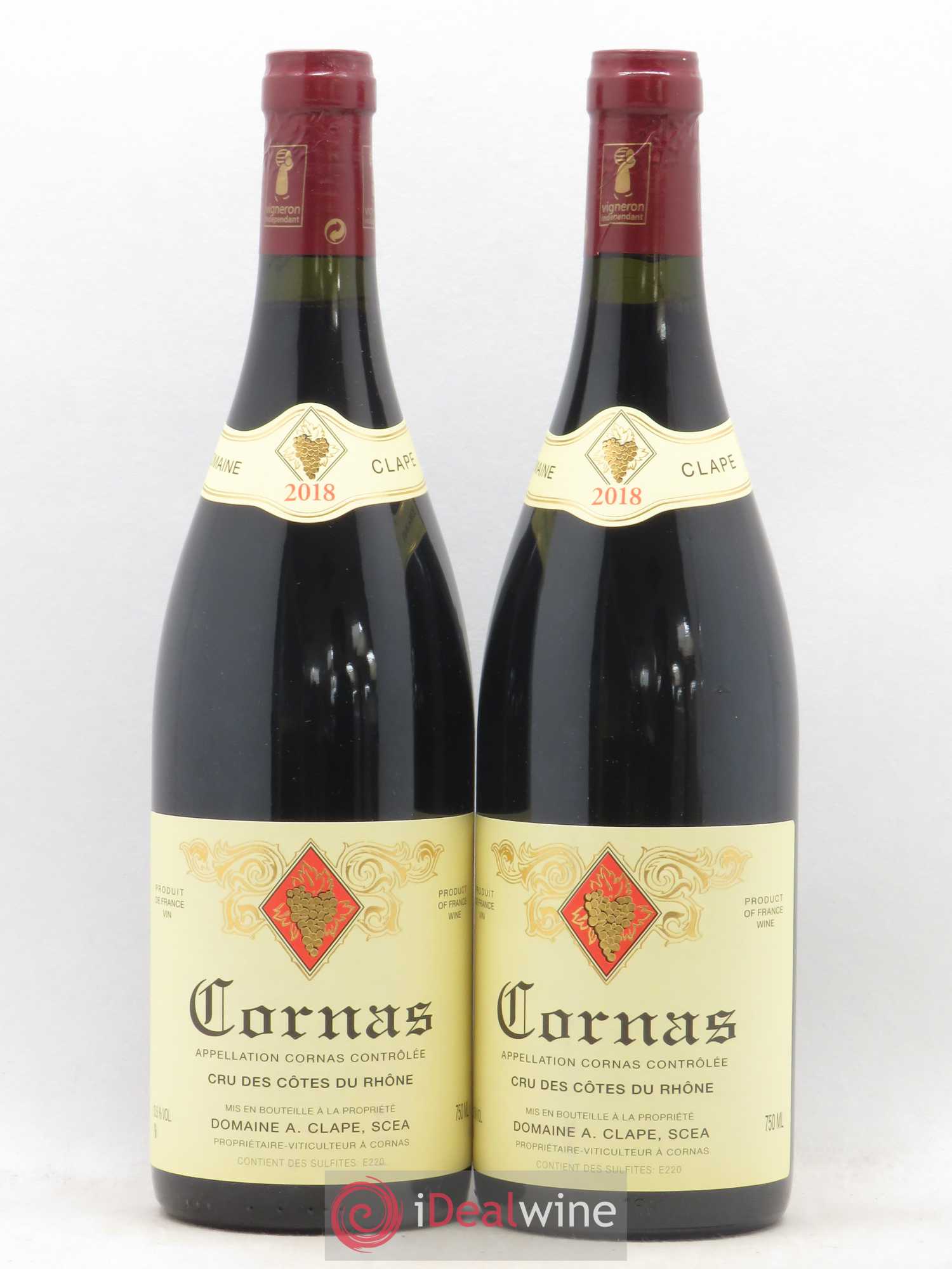 Cornas Auguste Clape 2018 - Lot de 2 bouteilles - 0
