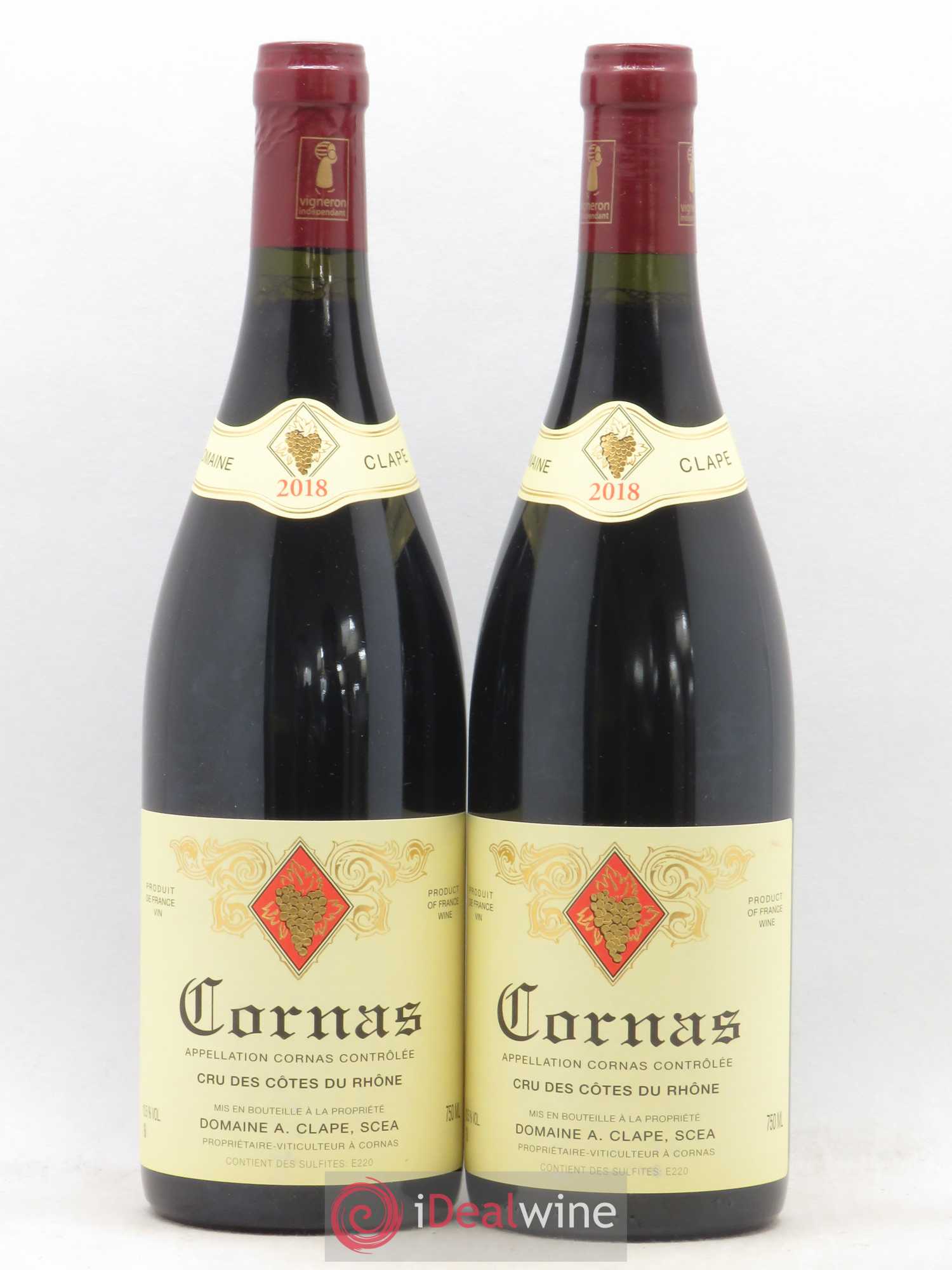 Cornas Auguste Clape 2018 - Lot de 2 bouteilles - 0