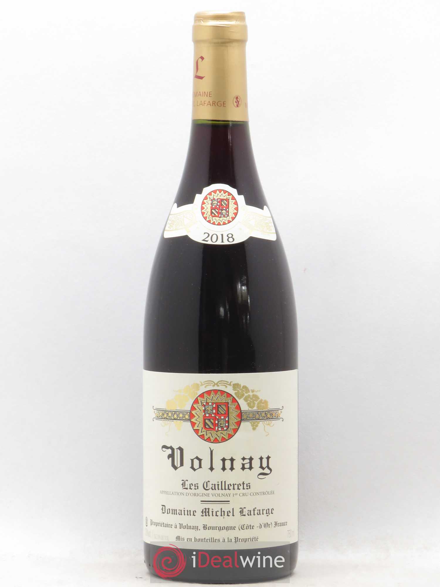 Volnay 1er Cru Les Caillerets Lafarge (Domaine) 2018 - Lot de 1 bouteille - 0