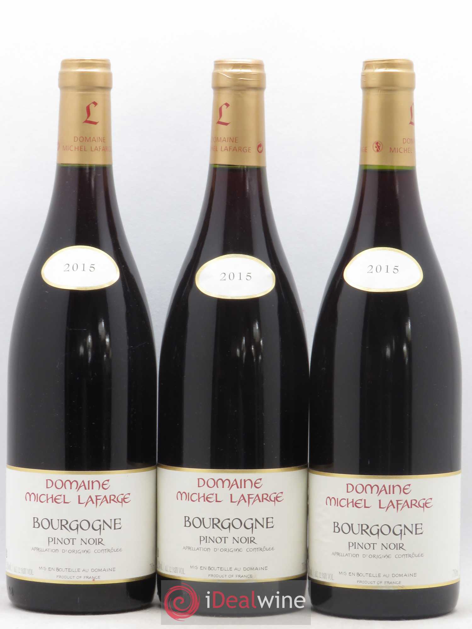 Bourgogne Michel Lafarge 2015 - Lot de 6 bouteilles - 2