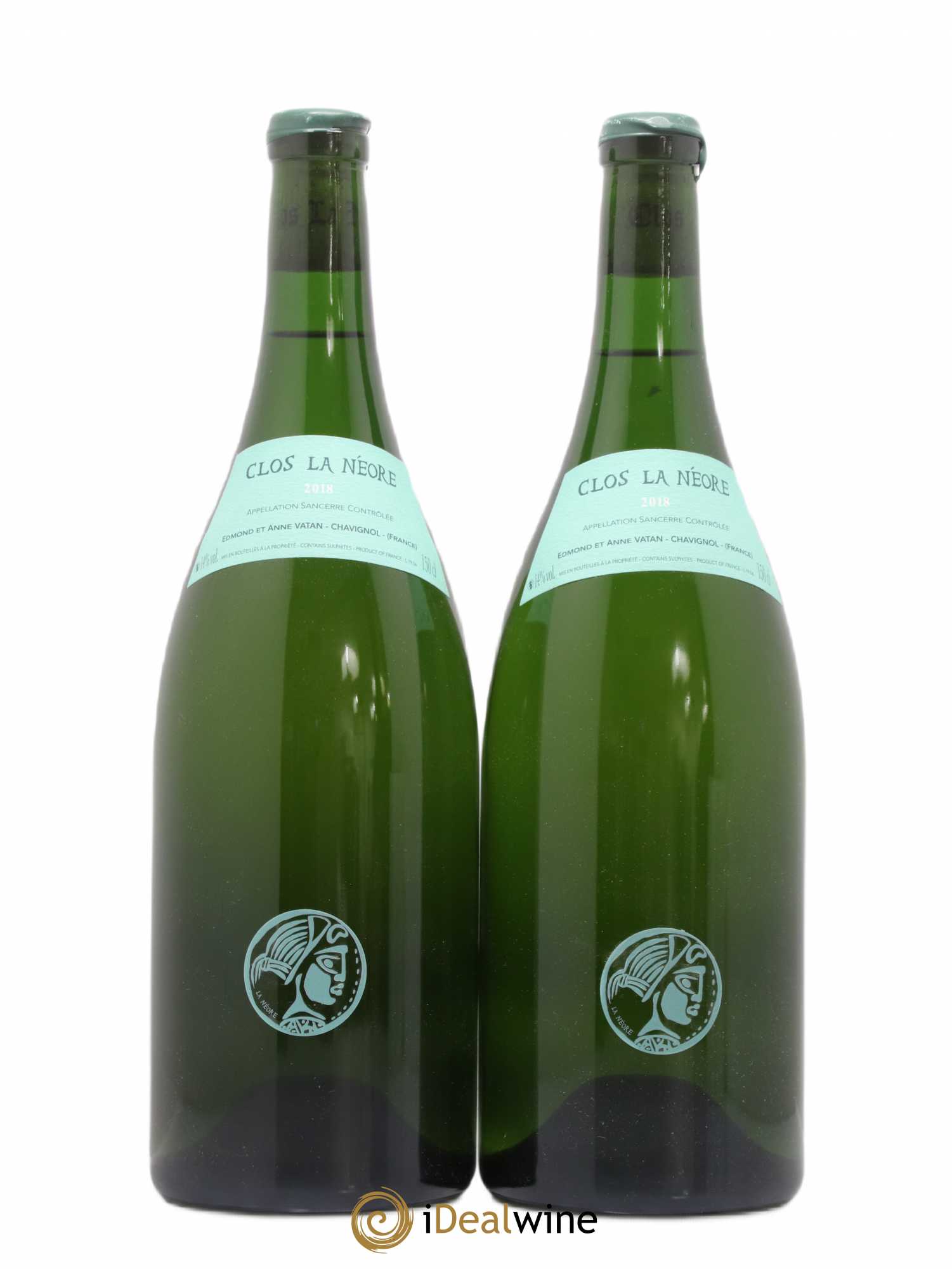 Sancerre Clos la Neore Edmond Vatan 2018 - Lot de 2 magnums - 0