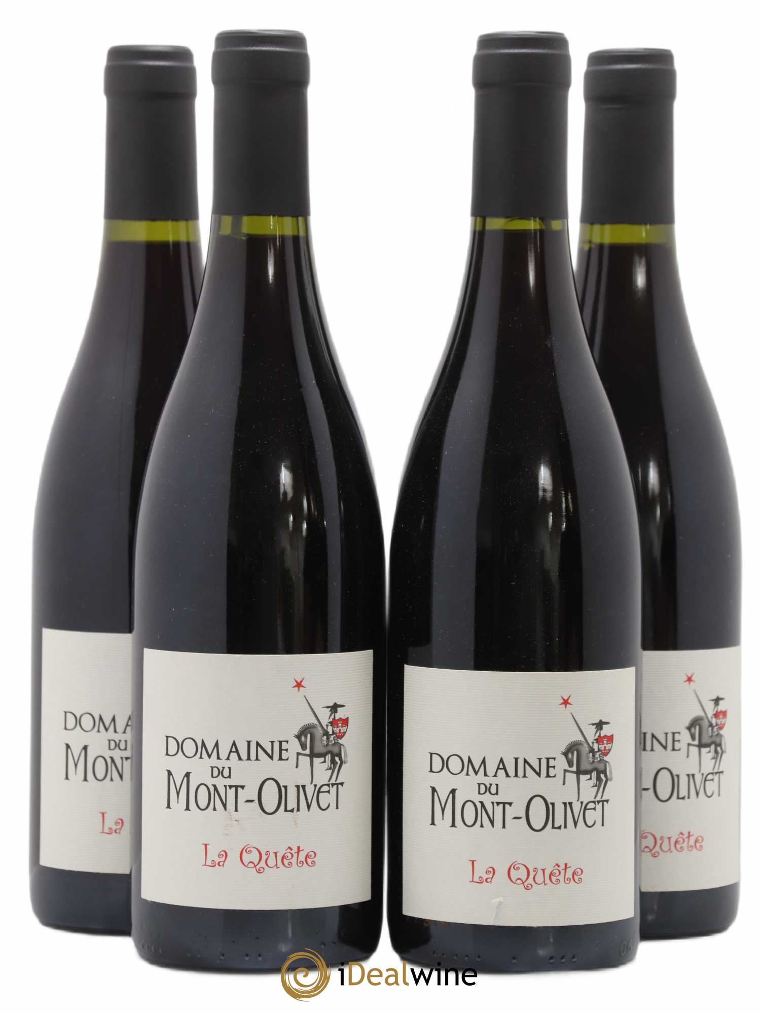 Gard Mont-Olivet cuvée La Quête 2018 - Posten von 4 Flaschen - 0