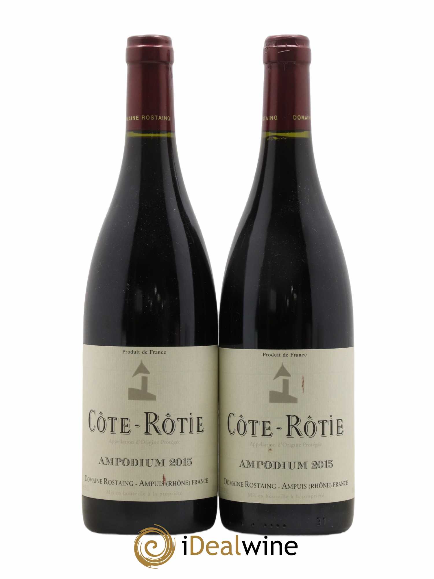 Côte-Rôtie Ampodium René Rostaing 2015 - Lot of 2 bottles - 0