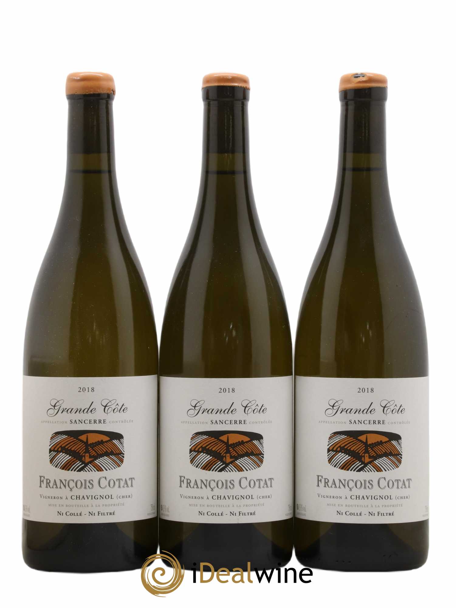 Sancerre La Grande Côte François Cotat 2018 - Lot de 3 bouteilles - 0