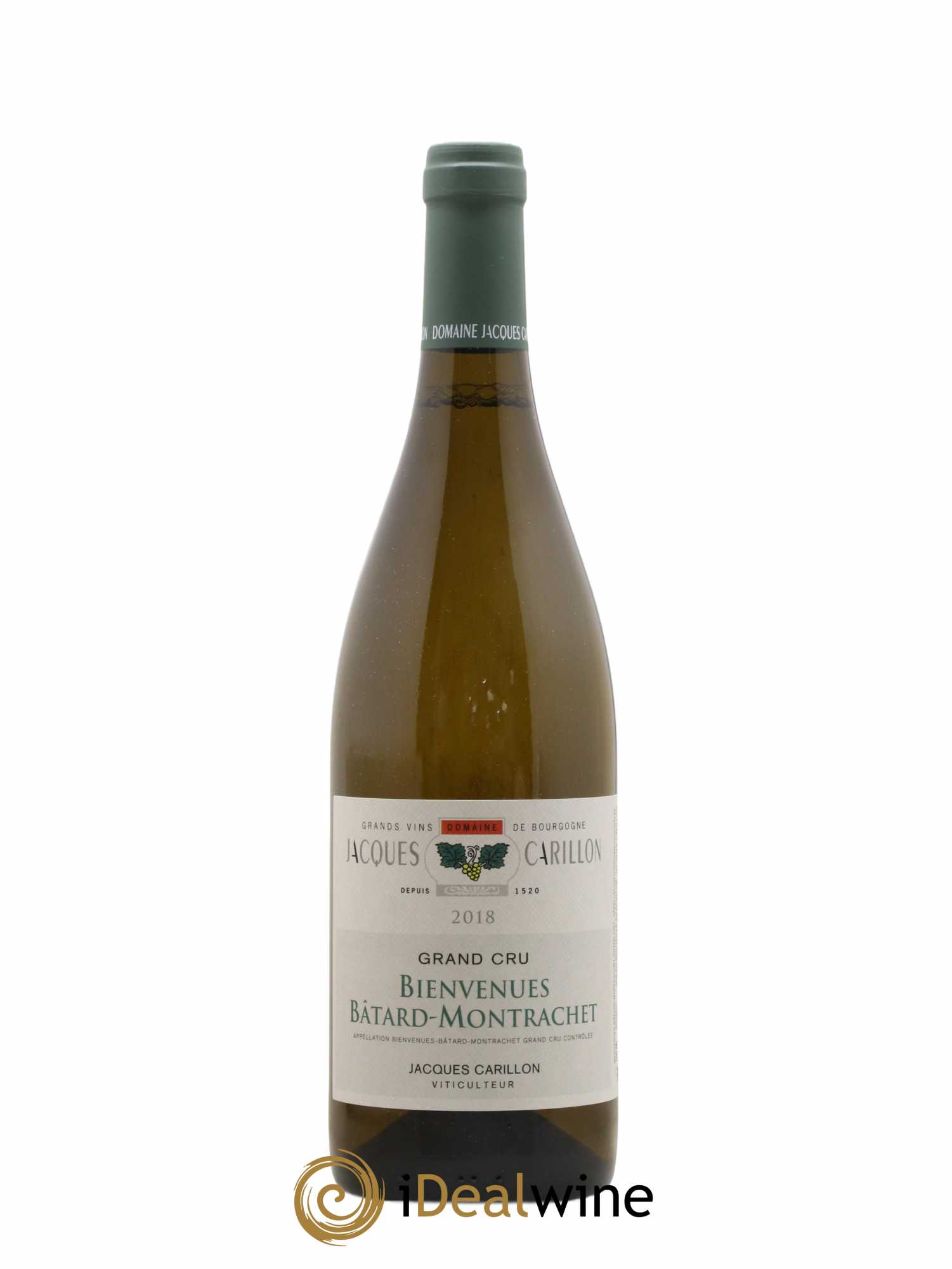Bienvenues-Bâtard-Montrachet Grand Cru Jacques Carillon (Domaine) 2018 - Lot de 1 bouteille - 0