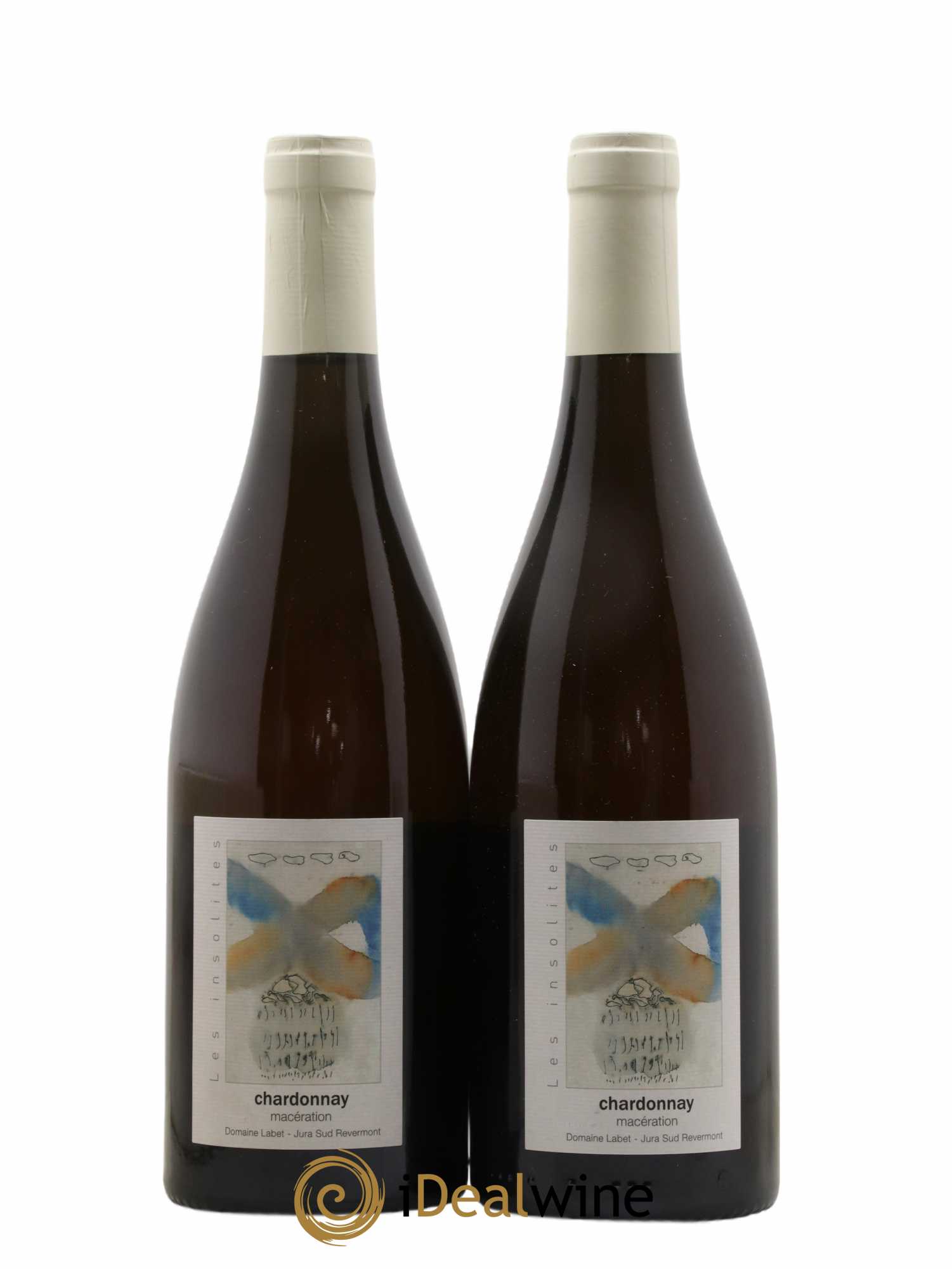 Côtes du Jura Chardonnay Les Varrons Macération Romain - Julien - Charline Labet 2018 - Lot de 2 bouteilles - 0