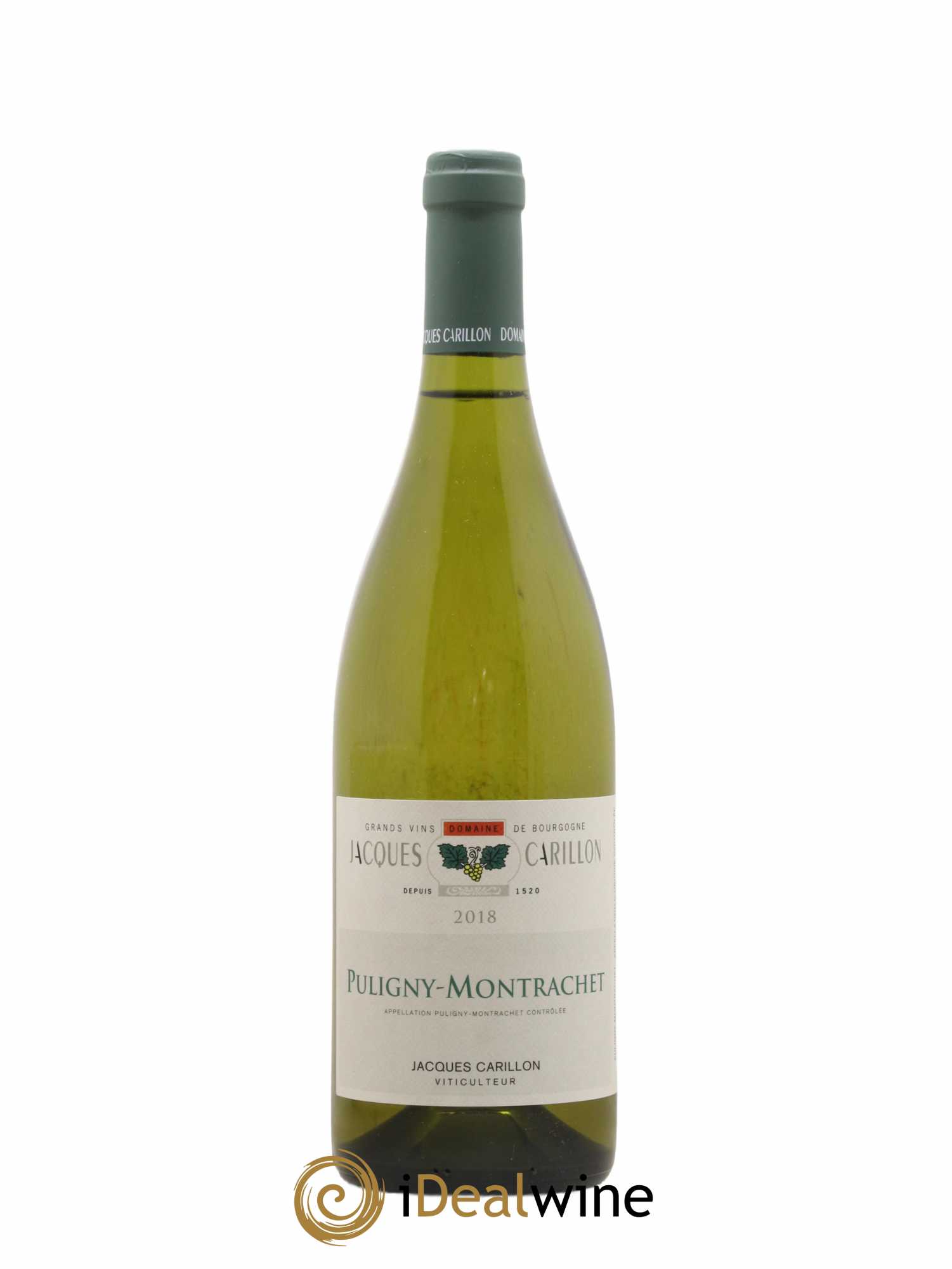 Puligny-Montrachet Jacques Carillon (Domaine) 2018 - Lot de 1 bouteille - 0