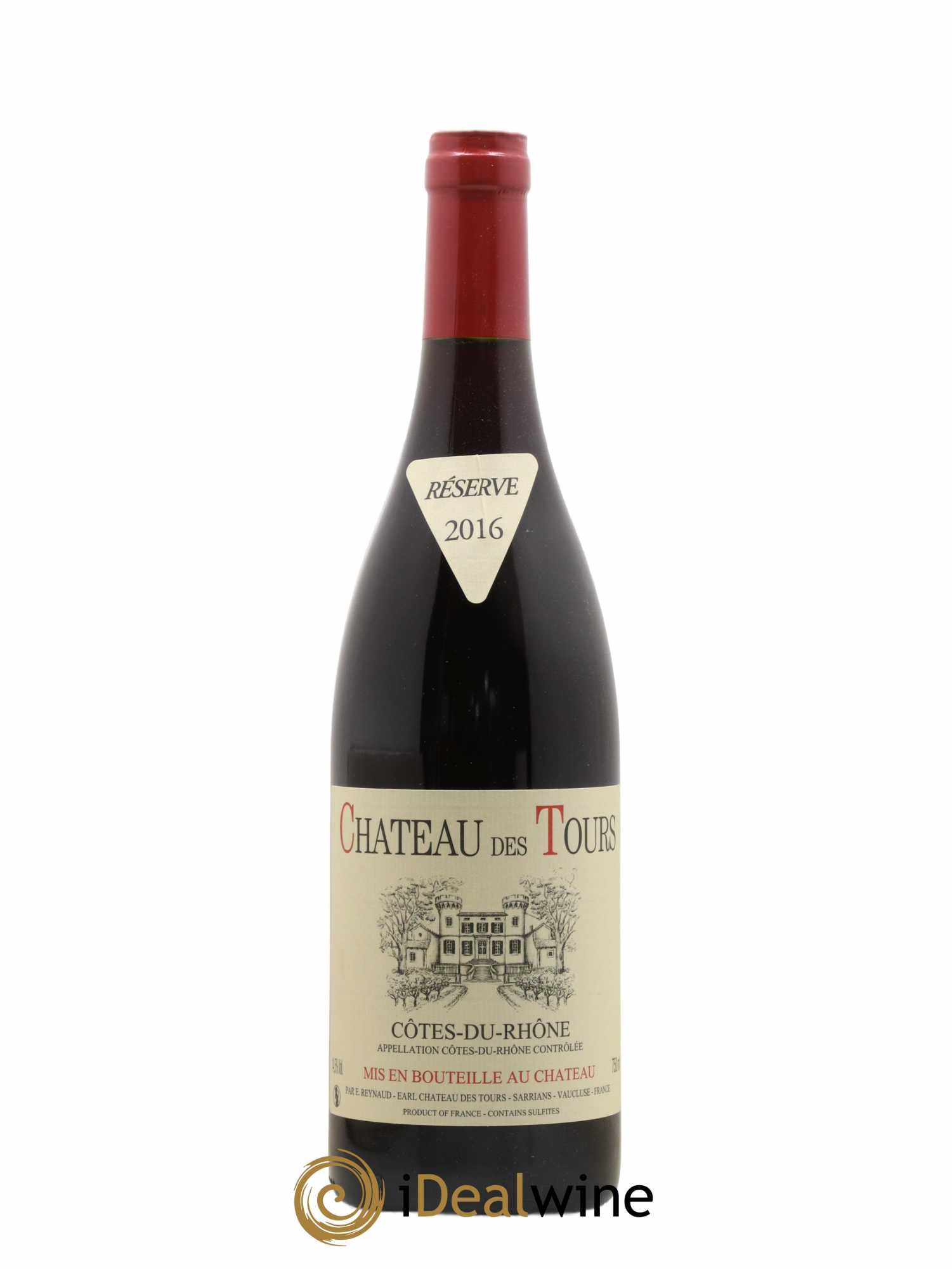 Côtes-du-Rhône Château des Tours Emmanuel Reynaud 2016 - Lot de 1 bouteille - 0