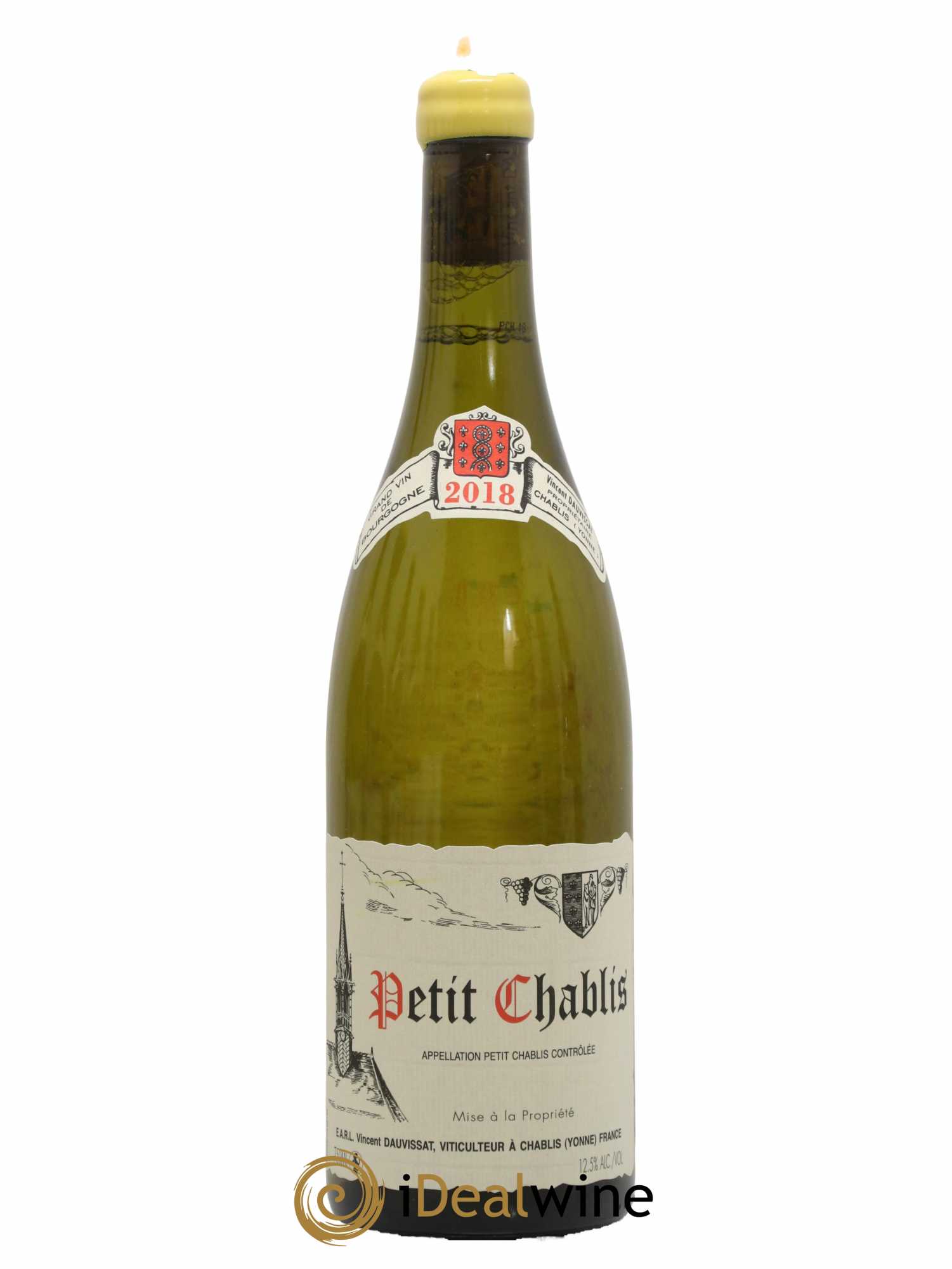 Petit Chablis Vincent Dauvissat (Domaine) 2018 - Lot de 1 bouteille - 0