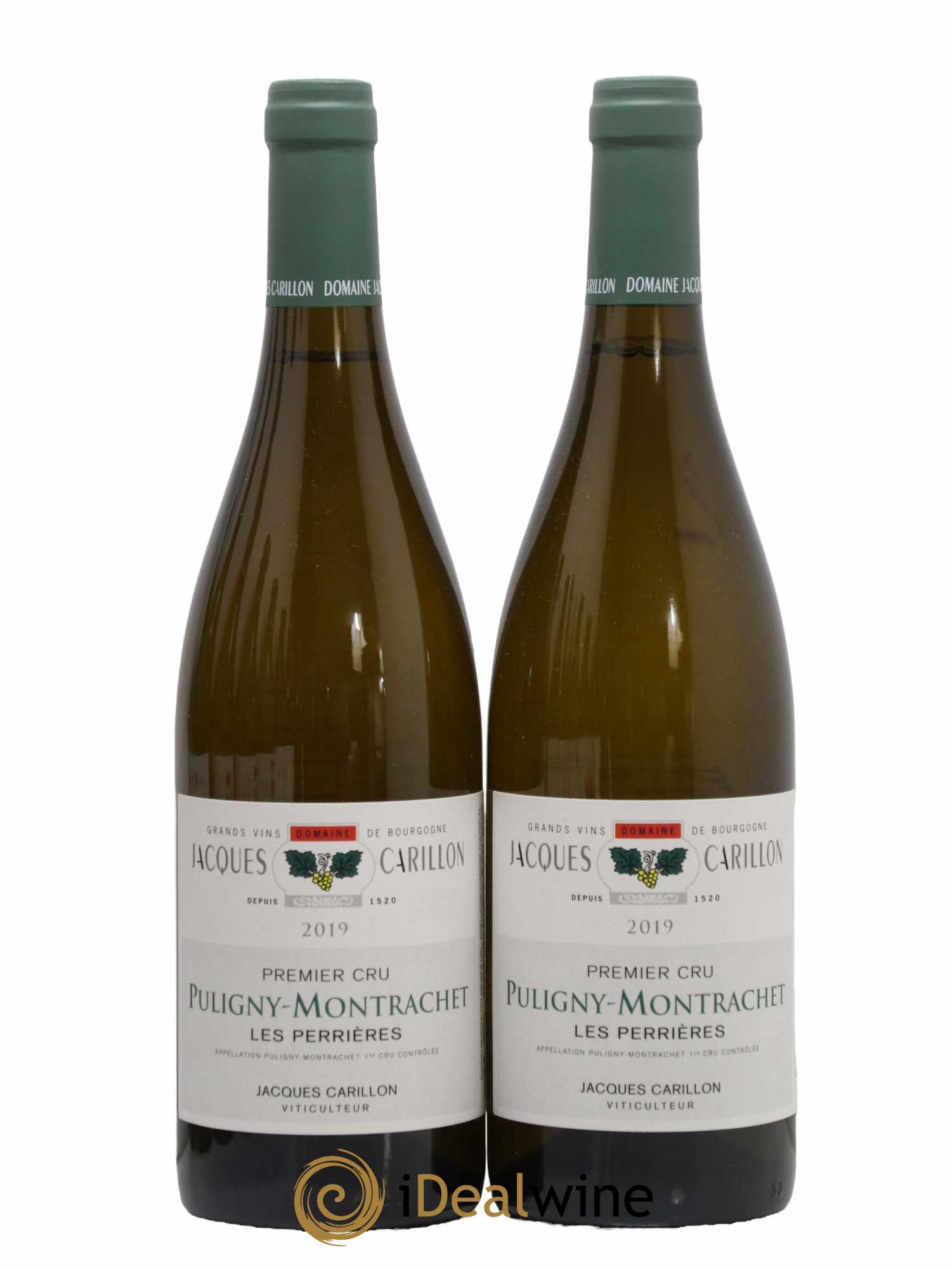 Puligny-Montrachet 1er Cru Les Perrières François Carillon 2019 - Lot de 2 bouteilles - 0