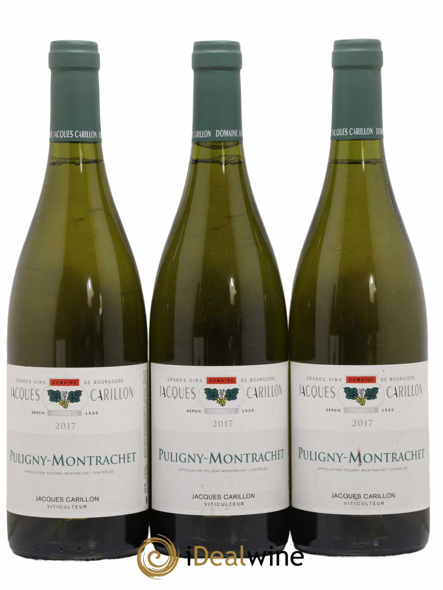 Puligny-Montrachet Jacques Carillon (Domaine) 2017 - Lot de 3 bouteilles - 0