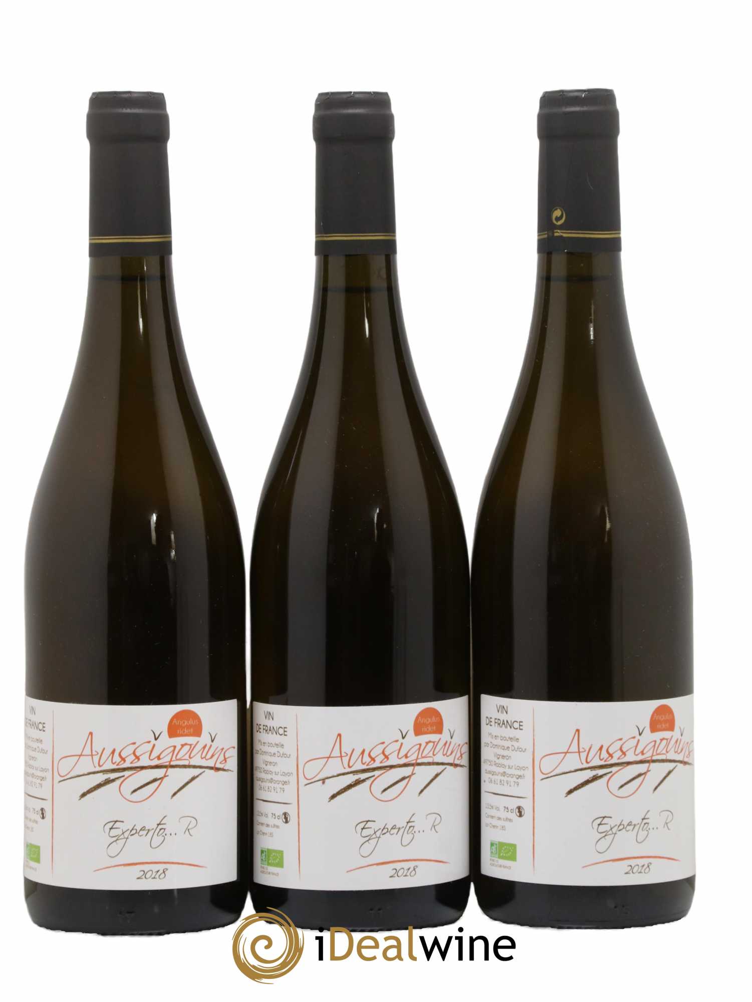 Vin de France Les Aussigouins Experto R Dominique Dufour 2018 - Lot de 3 bouteilles - 0