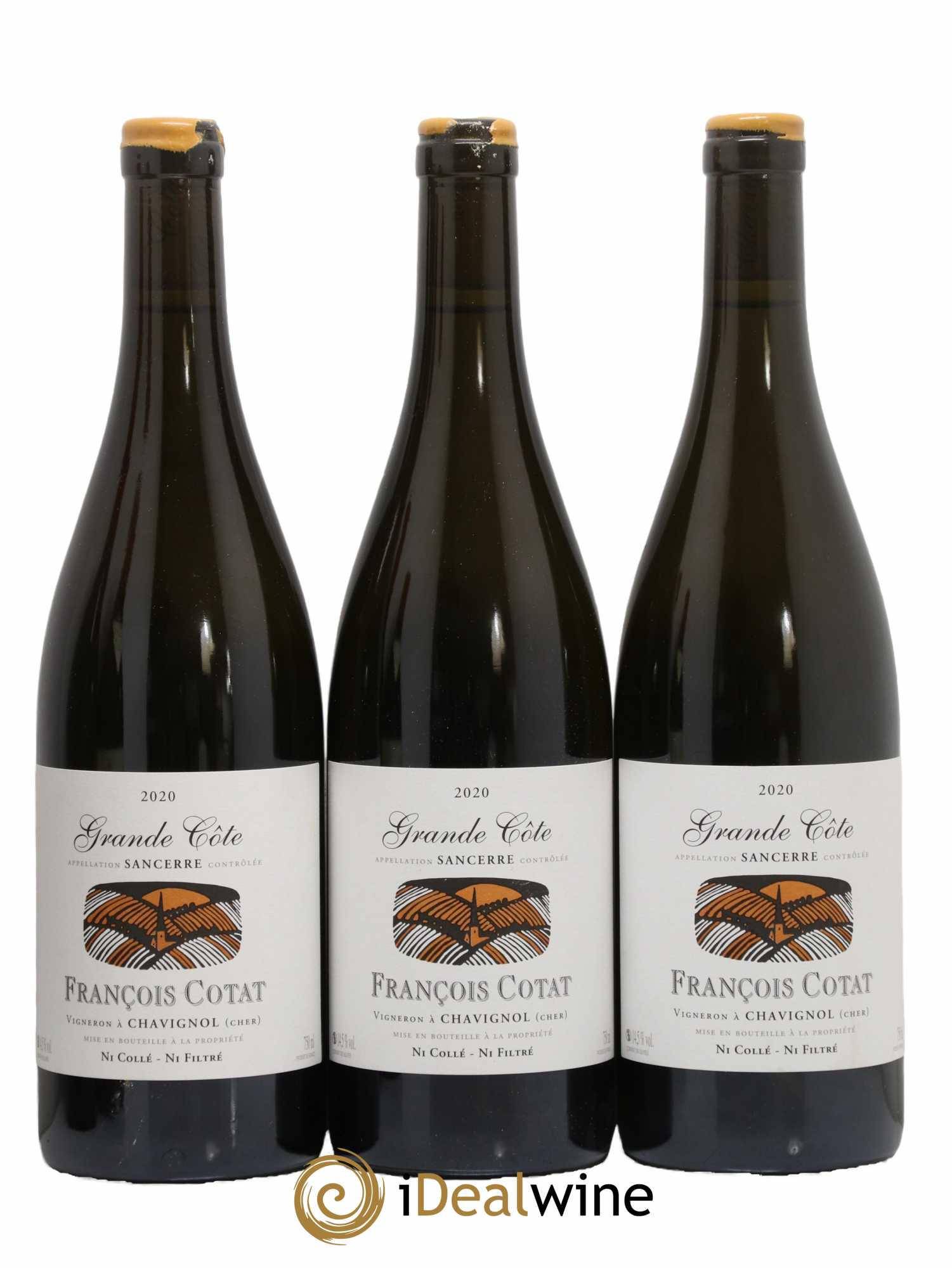 Sancerre La Grande Côte François Cotat 2020 - Lot de 3 bouteilles - 0