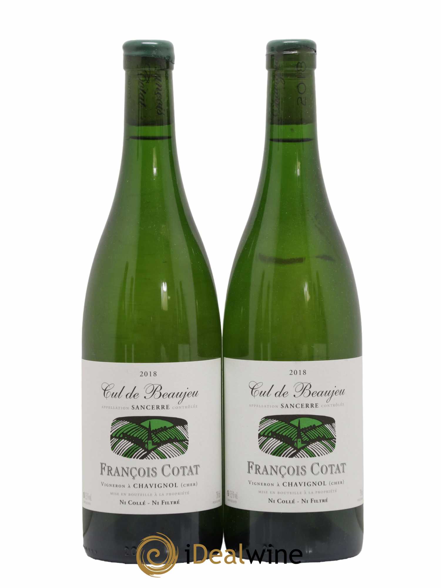 Sancerre Les Culs de Beaujeu François Cotat 2018 - Lot de 2 bouteilles - 0