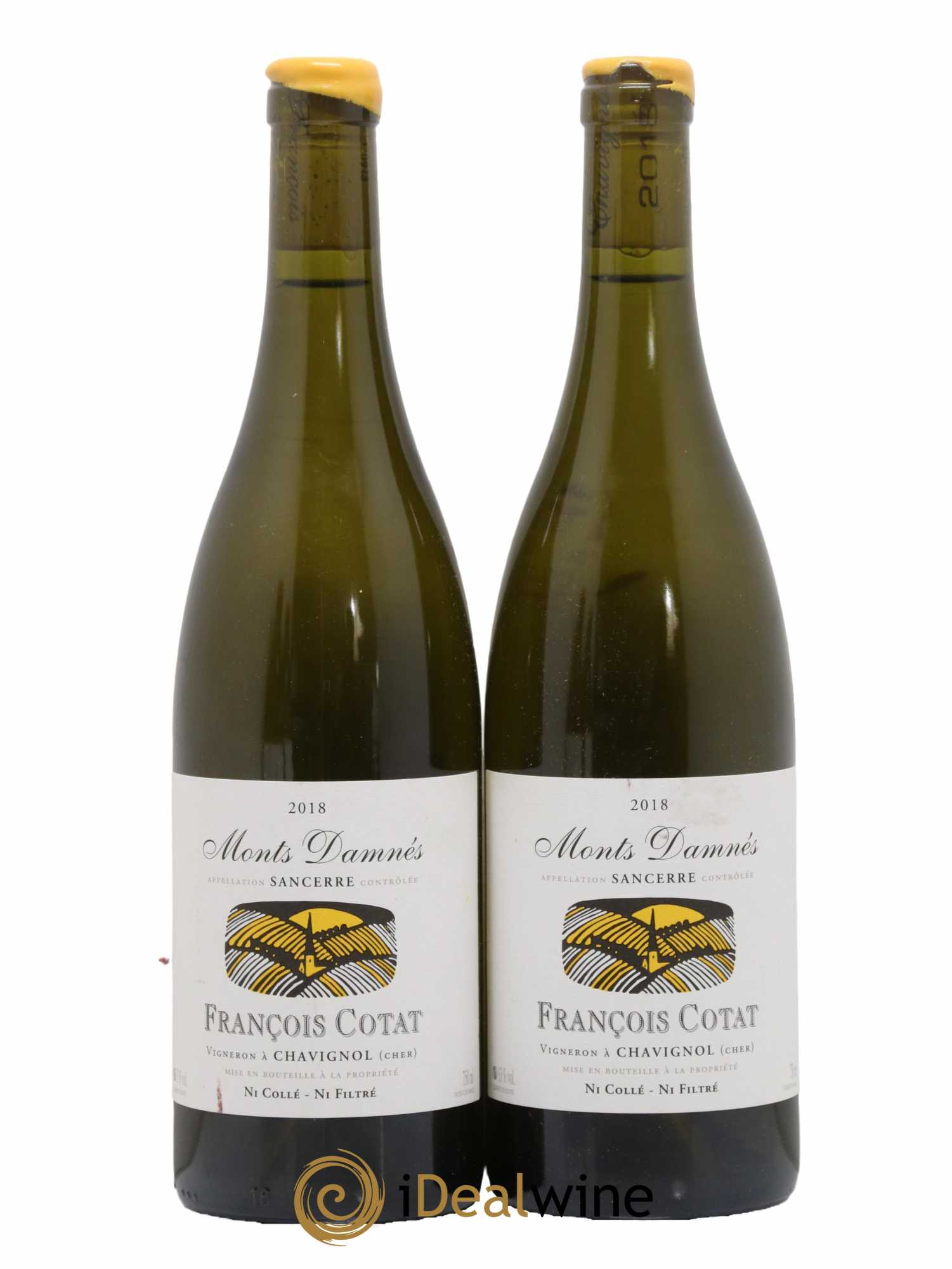 Sancerre Les Monts Damnés François Cotat 2018 - Lot de 2 bouteilles - 0