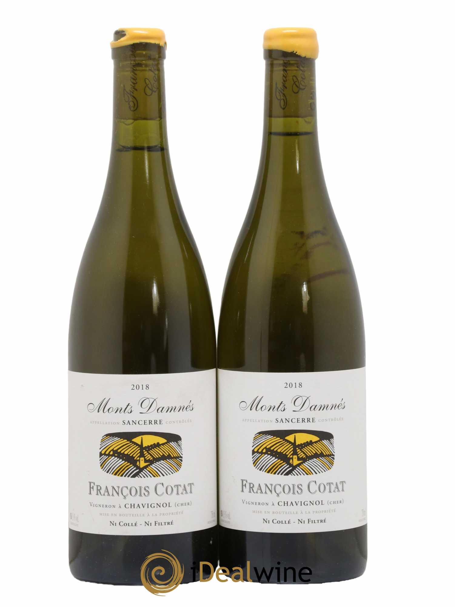 Sancerre Les Monts Damnés François Cotat 2018 - Lot de 2 bouteilles - 0