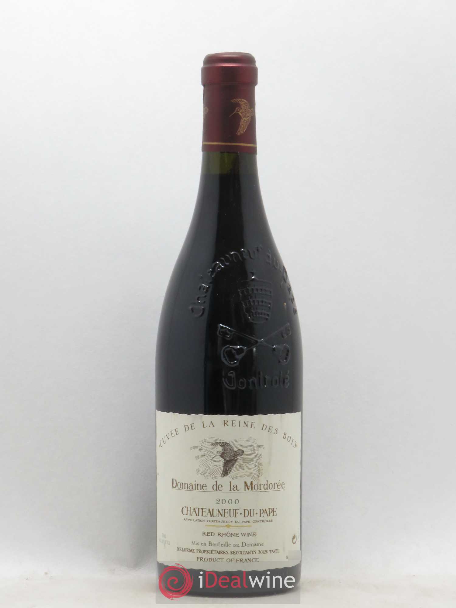Châteauneuf-du-Pape Cuvée de la Reine des Bois La Mordorée (Domaine de) 2000 - Lot de 1 bouteille - 0