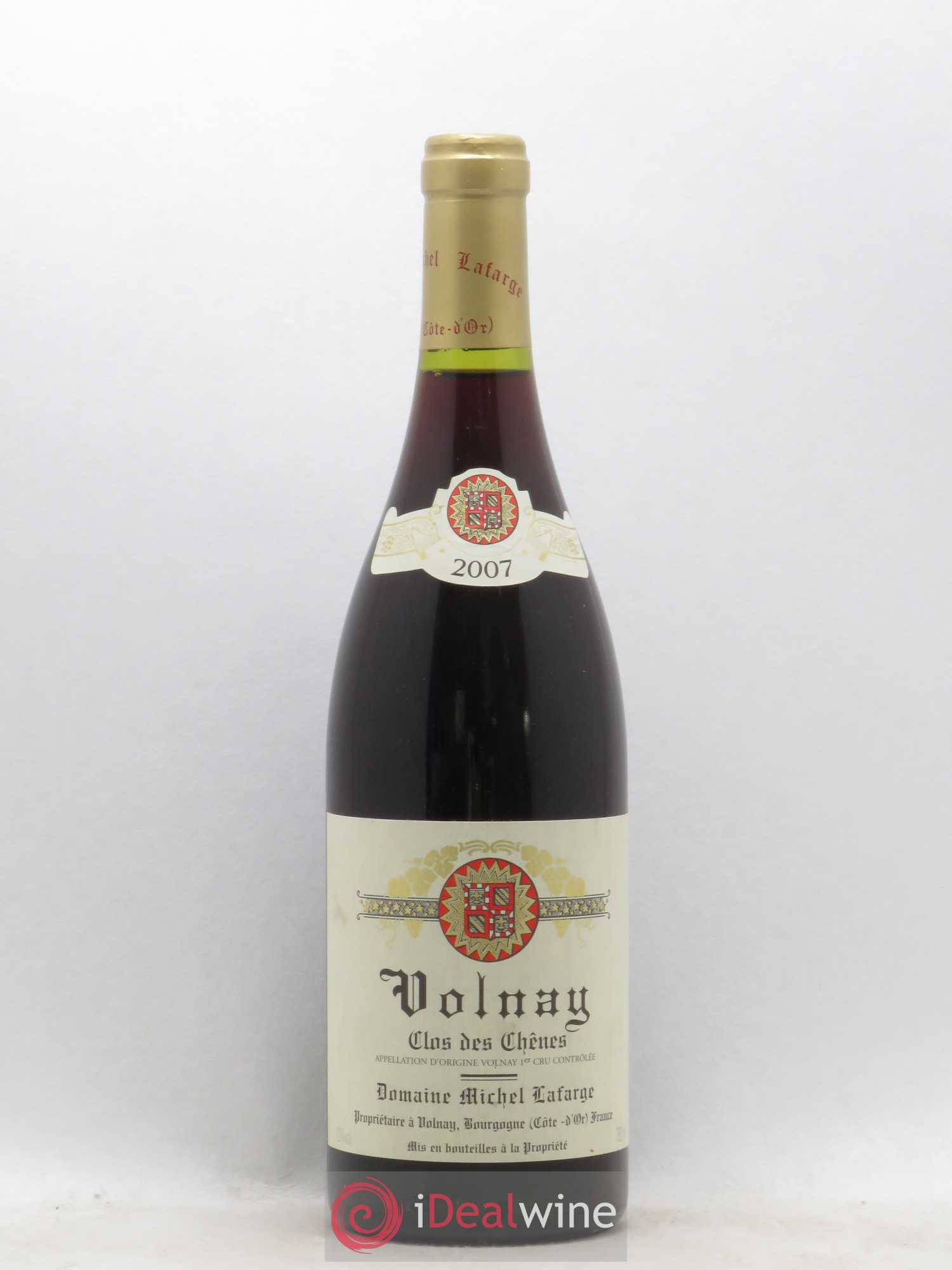 Volnay 1er Cru Clos des Chênes Lafarge (Domaine) 2007 - Lot de 1 bouteille - 0