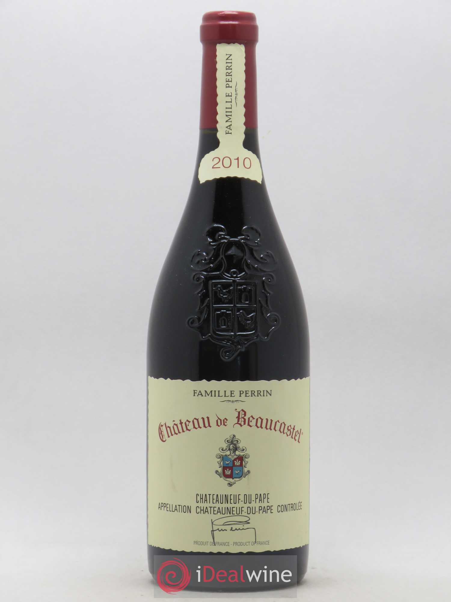 Châteauneuf-du-Pape Château de Beaucastel Famille Perrin 2010 - Lot de 1 bouteille - 0