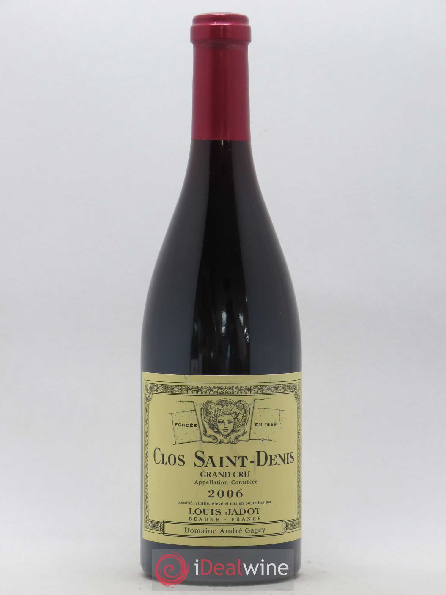 Clos Saint-Denis Grand Cru Maison Louis Jadot 2006 - Lot de 1 bouteille - 0