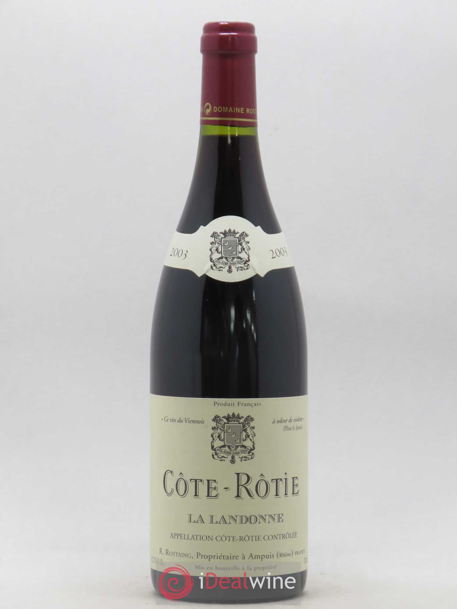 Côte-Rôtie La Landonne René Rostaing 2003 - Posten von 1 Flasche - 0