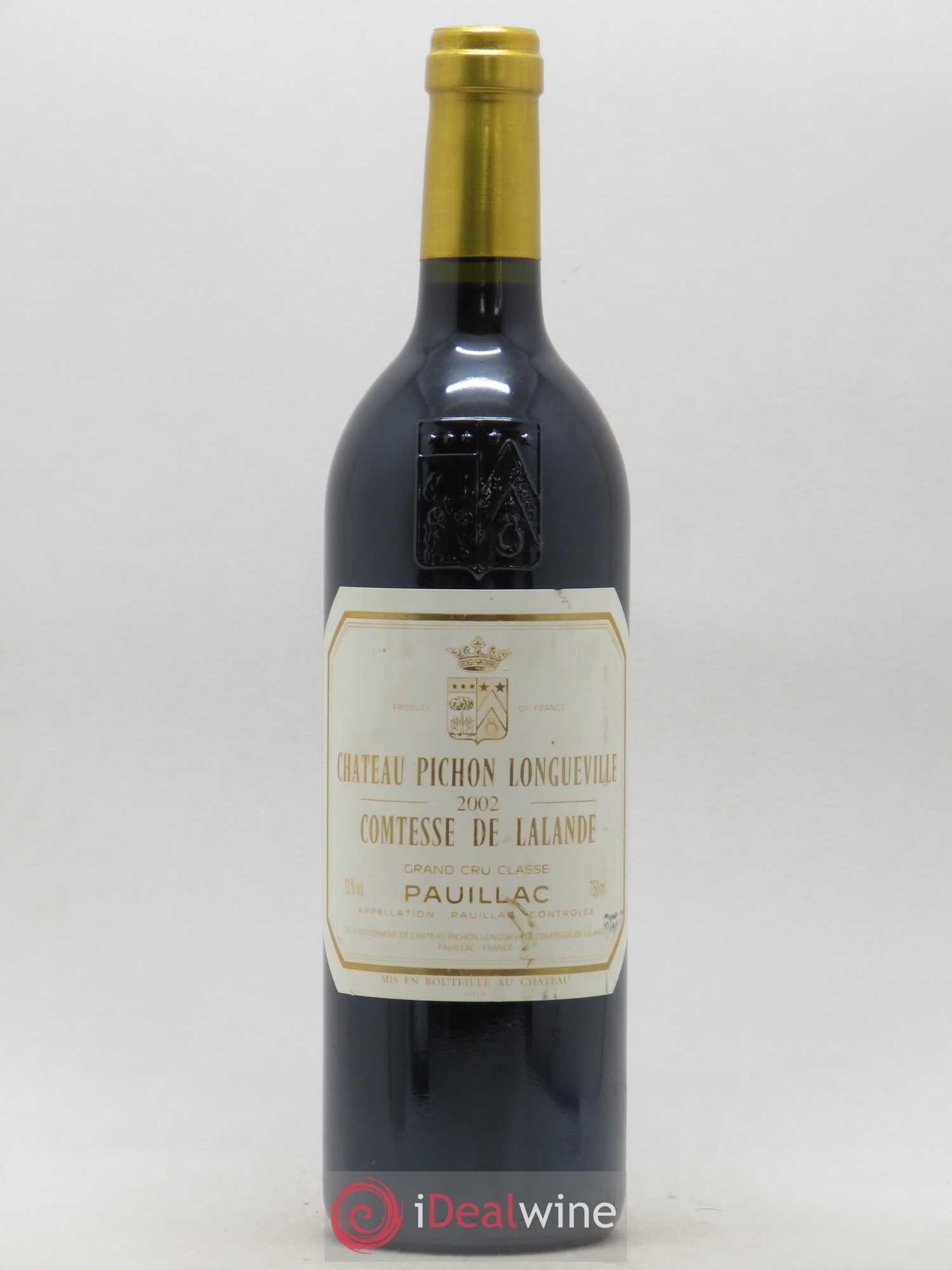 Château Pichon Longueville Comtesse de Lalande 2ème Grand Cru Classé 2002 - Lot de 1 bouteille - 0