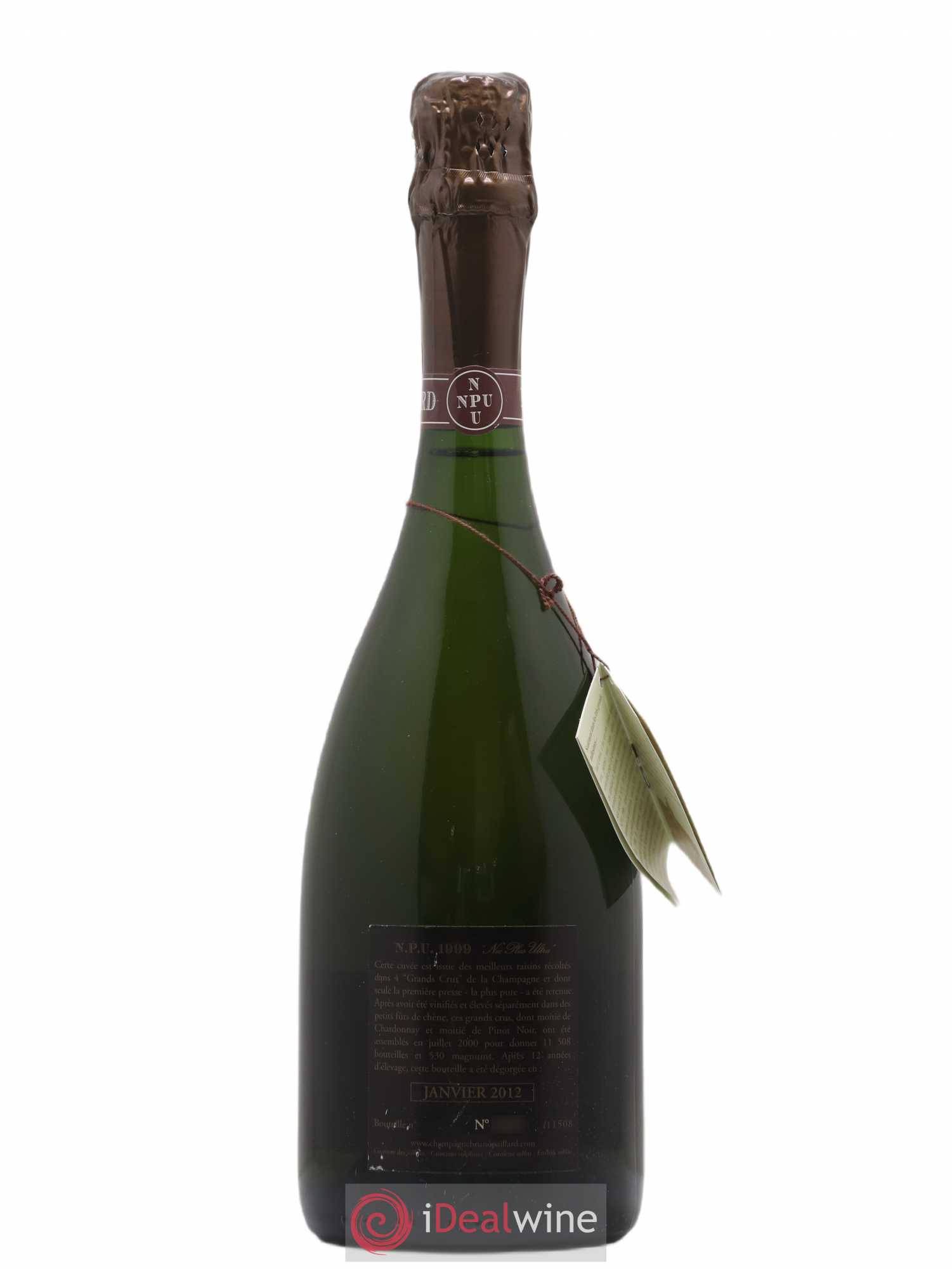 NPU Extra-Brut Bruno Paillard 1999 - Lot de 1 bouteille - 1