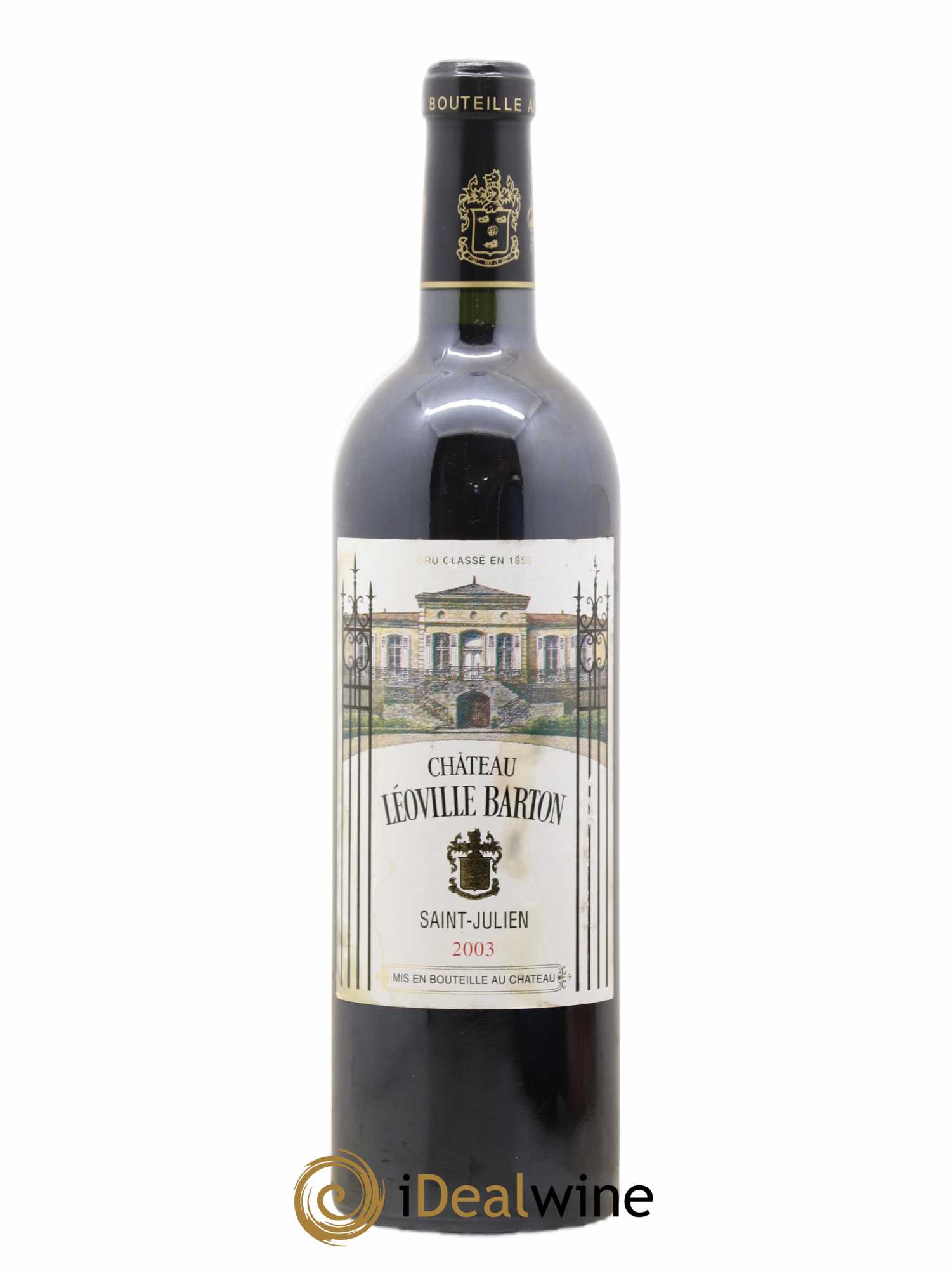 Château Léoville Barton 2ème Grand Cru Classé 2003 - Lot de 1 bouteille - 0