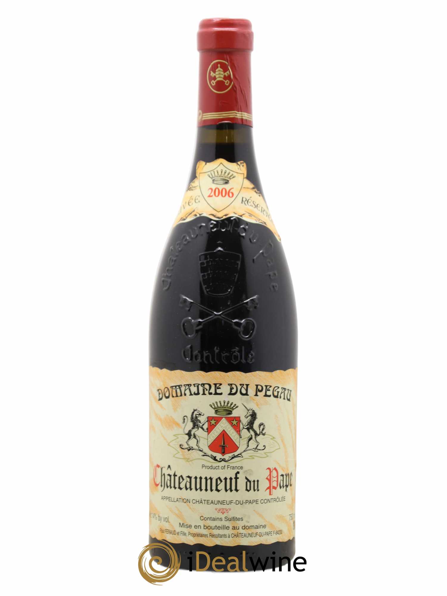 Châteauneuf-du-Pape Domaine du Pégau Cuvée Réservée Paul et Laurence Féraud 2006 - Lot de 1 bouteille - 0