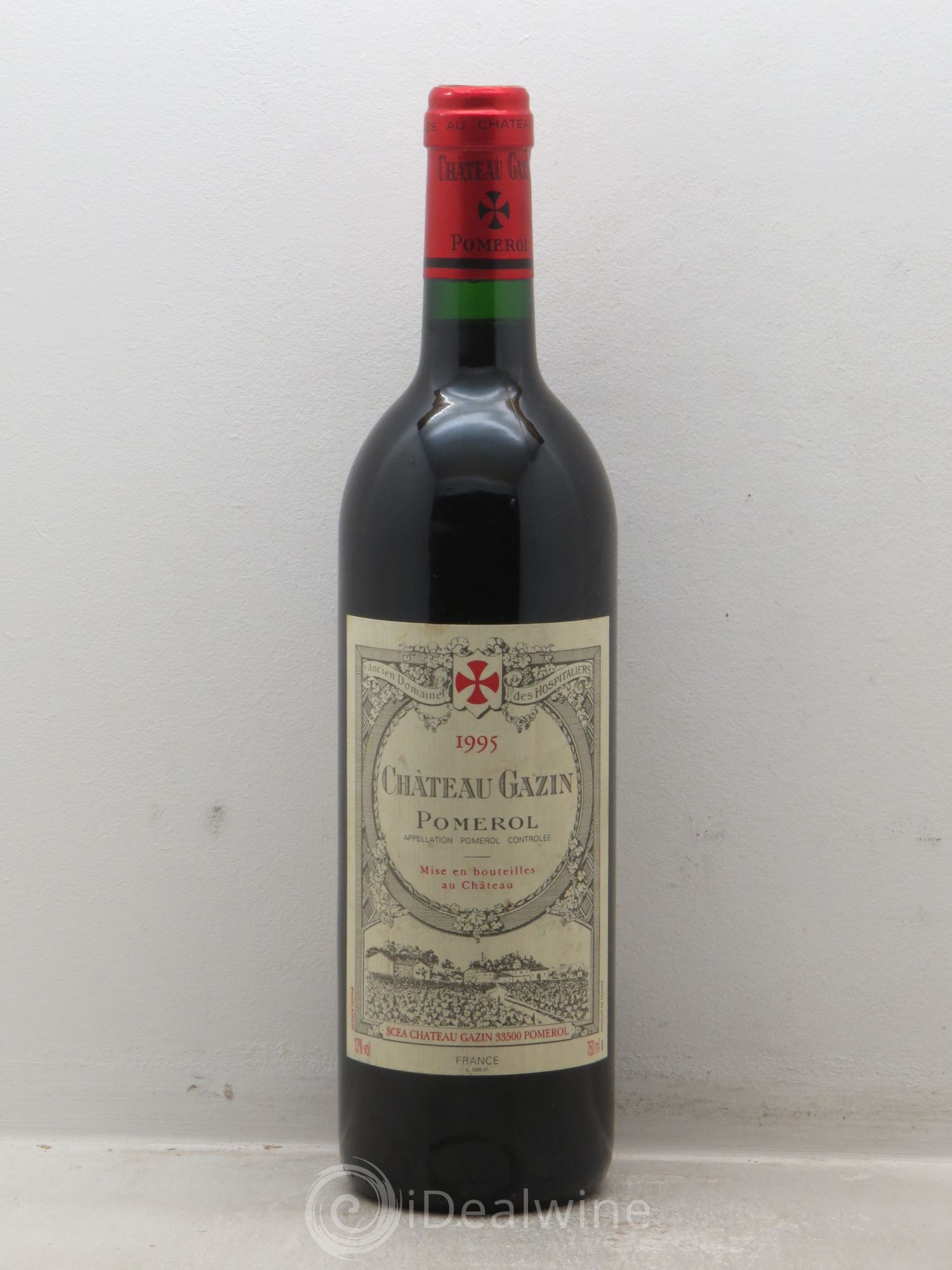 Château Gazin 1995 - Lot de 1 bouteille - 0