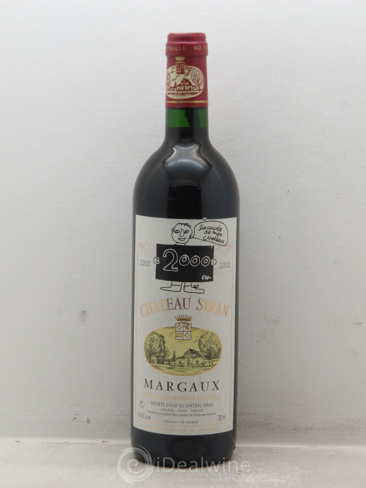 Château Siran 2000 - Lot de 1 bouteille - 0