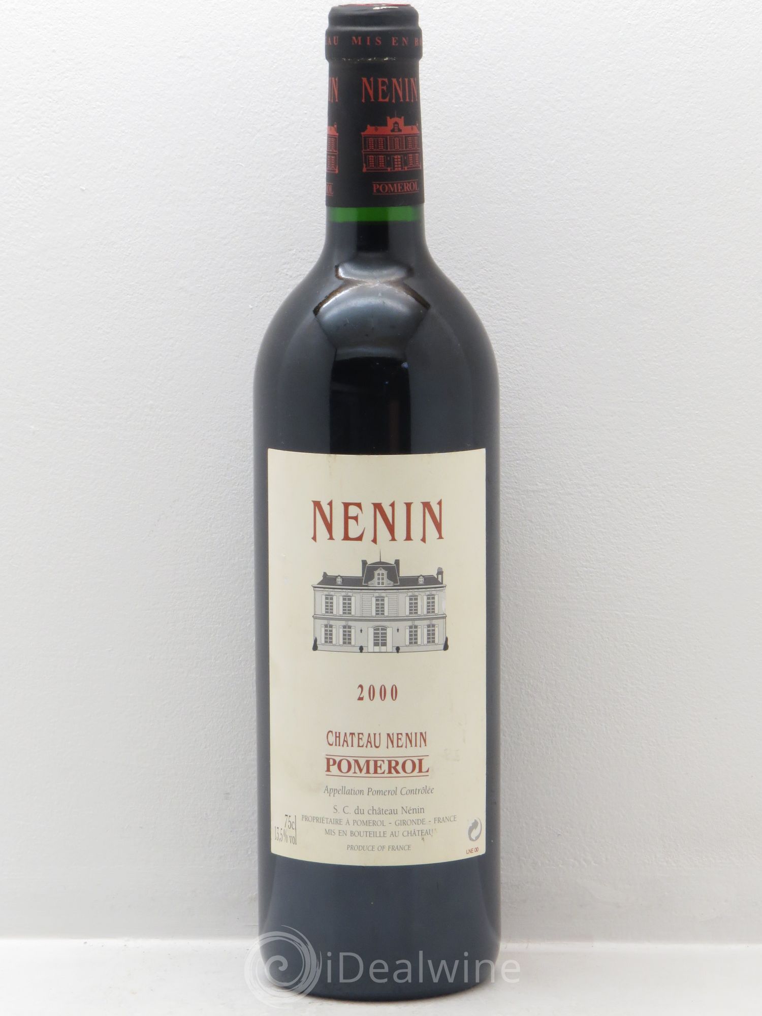Château Nenin 2000 - Lot de 1 bouteille - 0