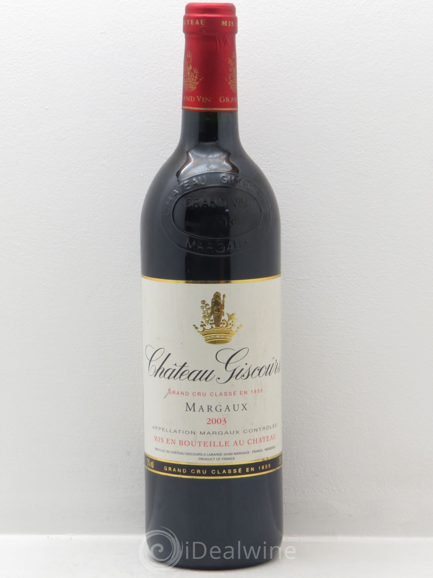Château Giscours 3ème Grand Cru Classé 2003 - Lot de 1 bouteille - 0