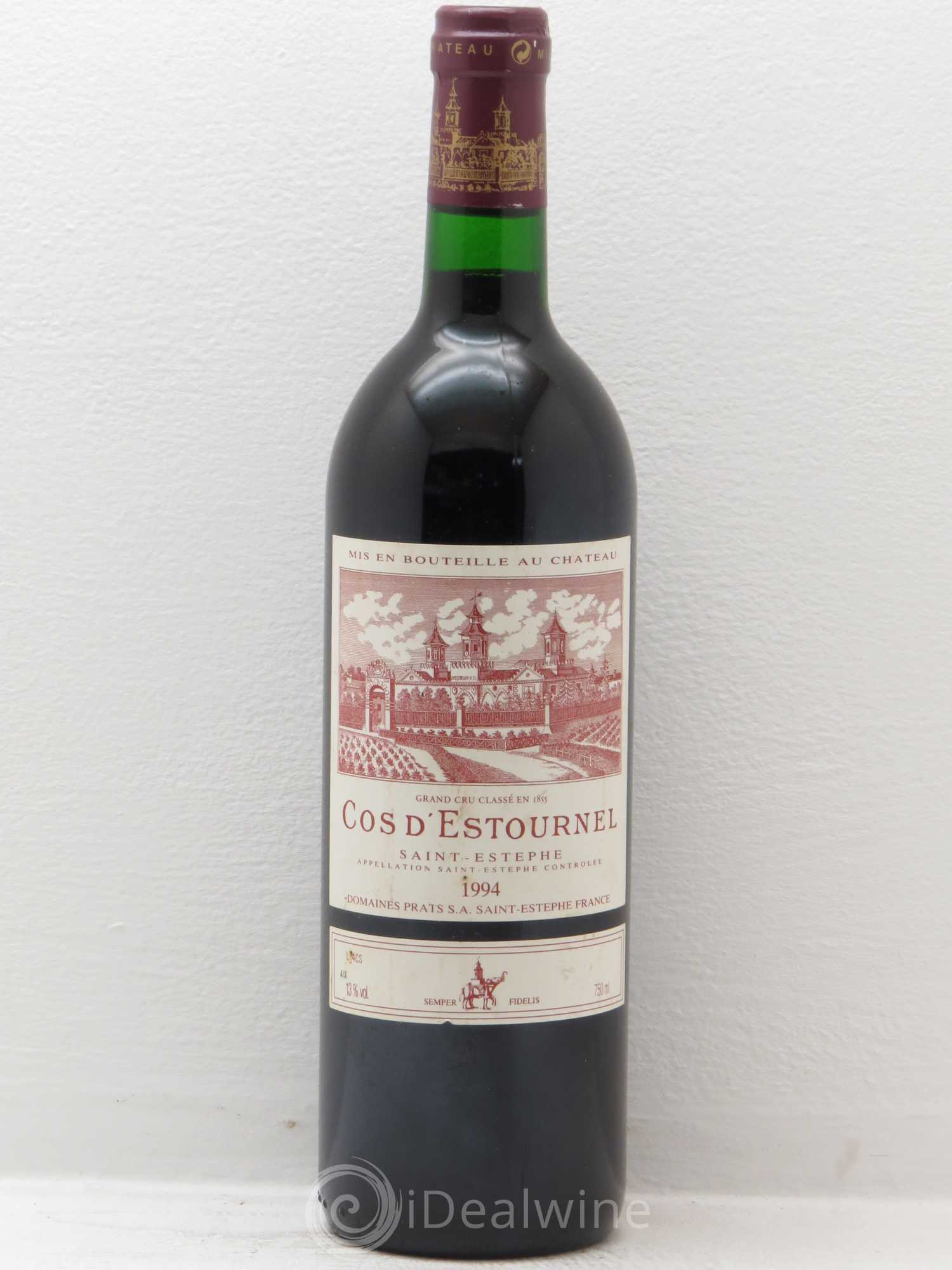 Cos d'Estournel 2ème Grand Cru Classé 1994 - Lot de 1 bouteille - 0