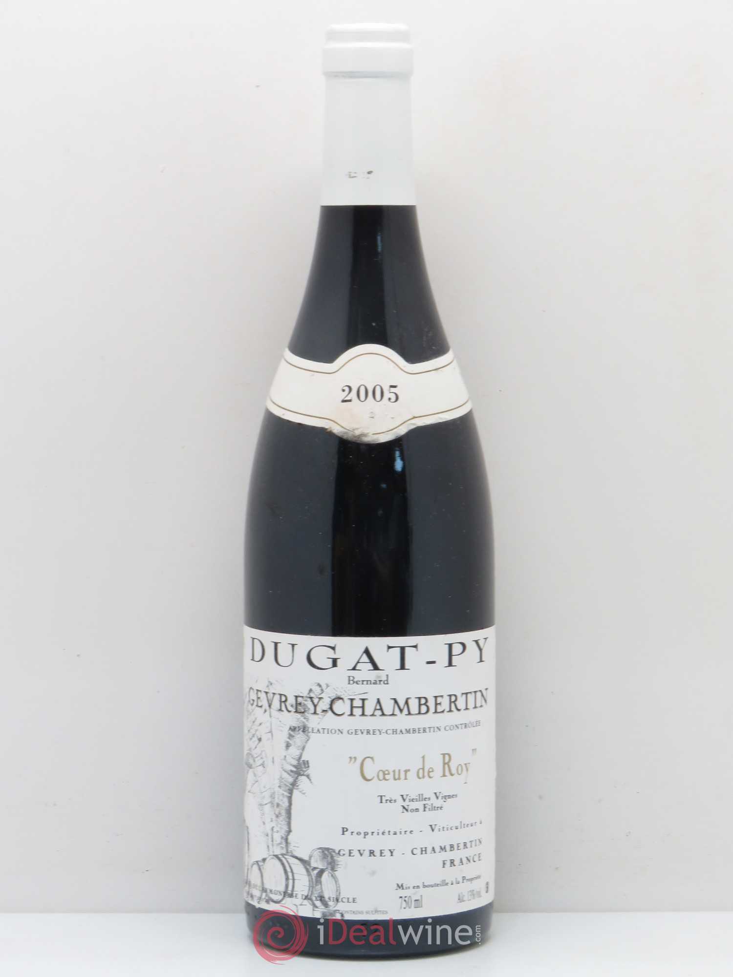 Gevrey-Chambertin Coeur de Roy Très Vieilles Vignes Dugat-Py 2005 - Lot de 1 bouteille - 0