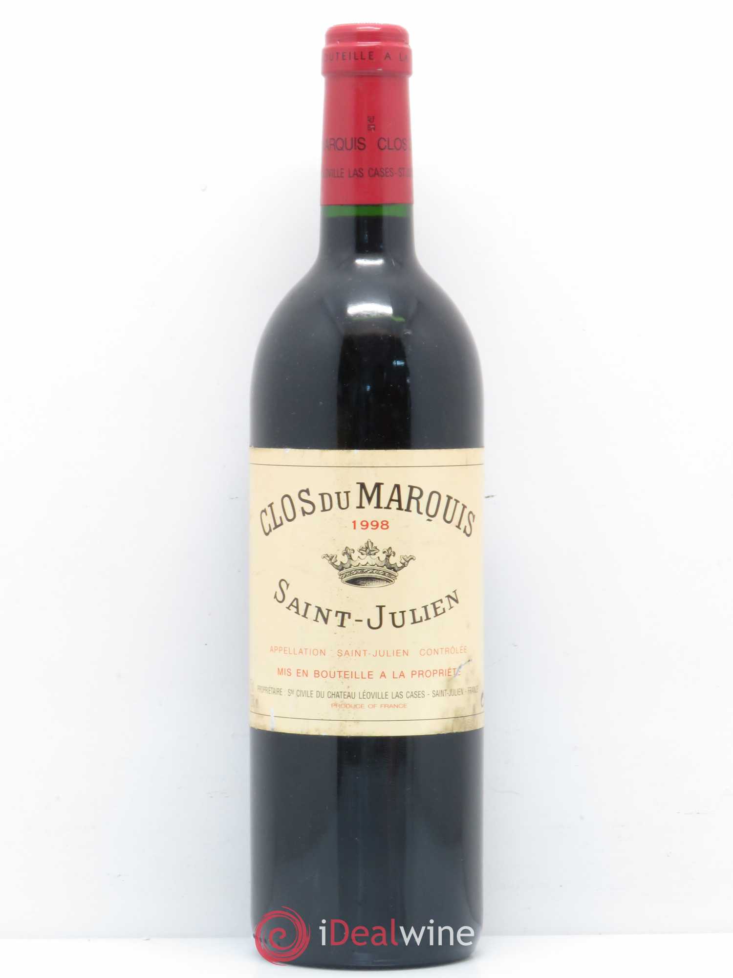 Clos du Marquis 1998 - Lot de 1 bouteille - 0