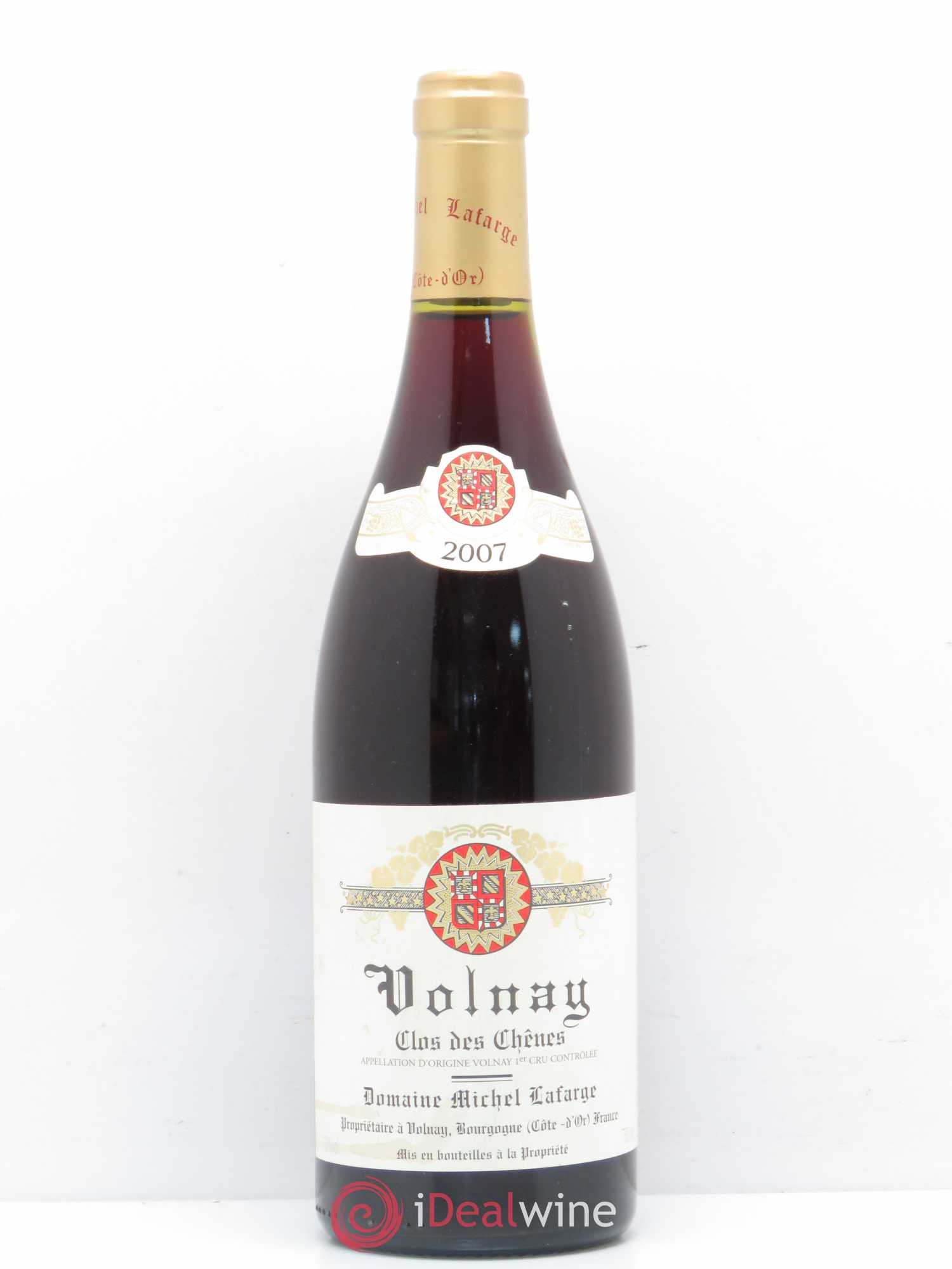 Volnay 1er Cru Clos des Chênes Lafarge (Domaine) 2007 - Lot de 1 bouteille - 0