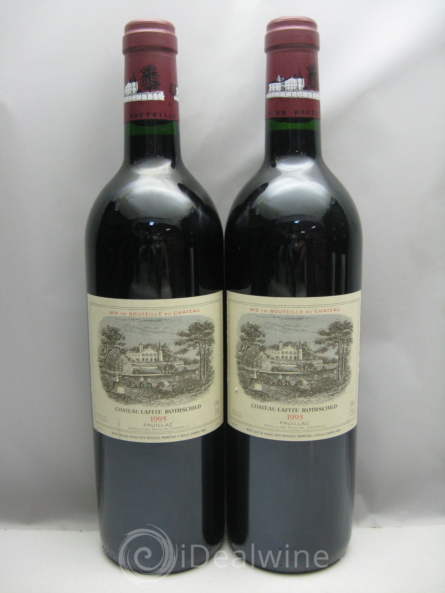 Château Lafite Rothschild 1er Grand Cru Classé 1995 - Lot de 6 bouteilles - 1