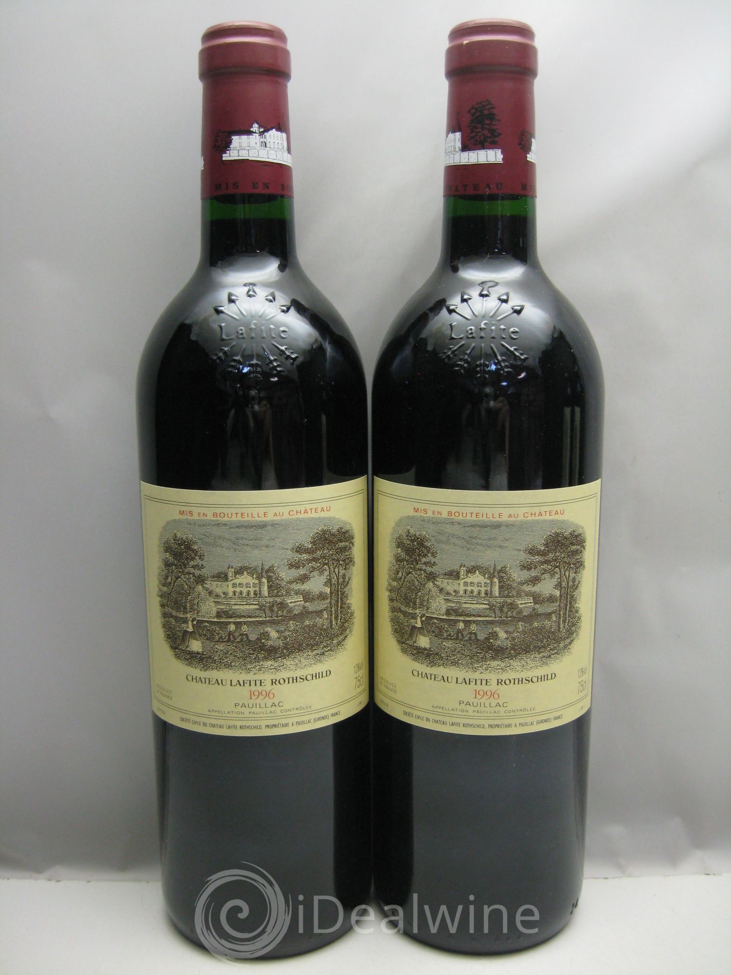 Château Lafite Rothschild 1er Grand Cru Classé 1996 - Lot de 6 bouteilles - 1