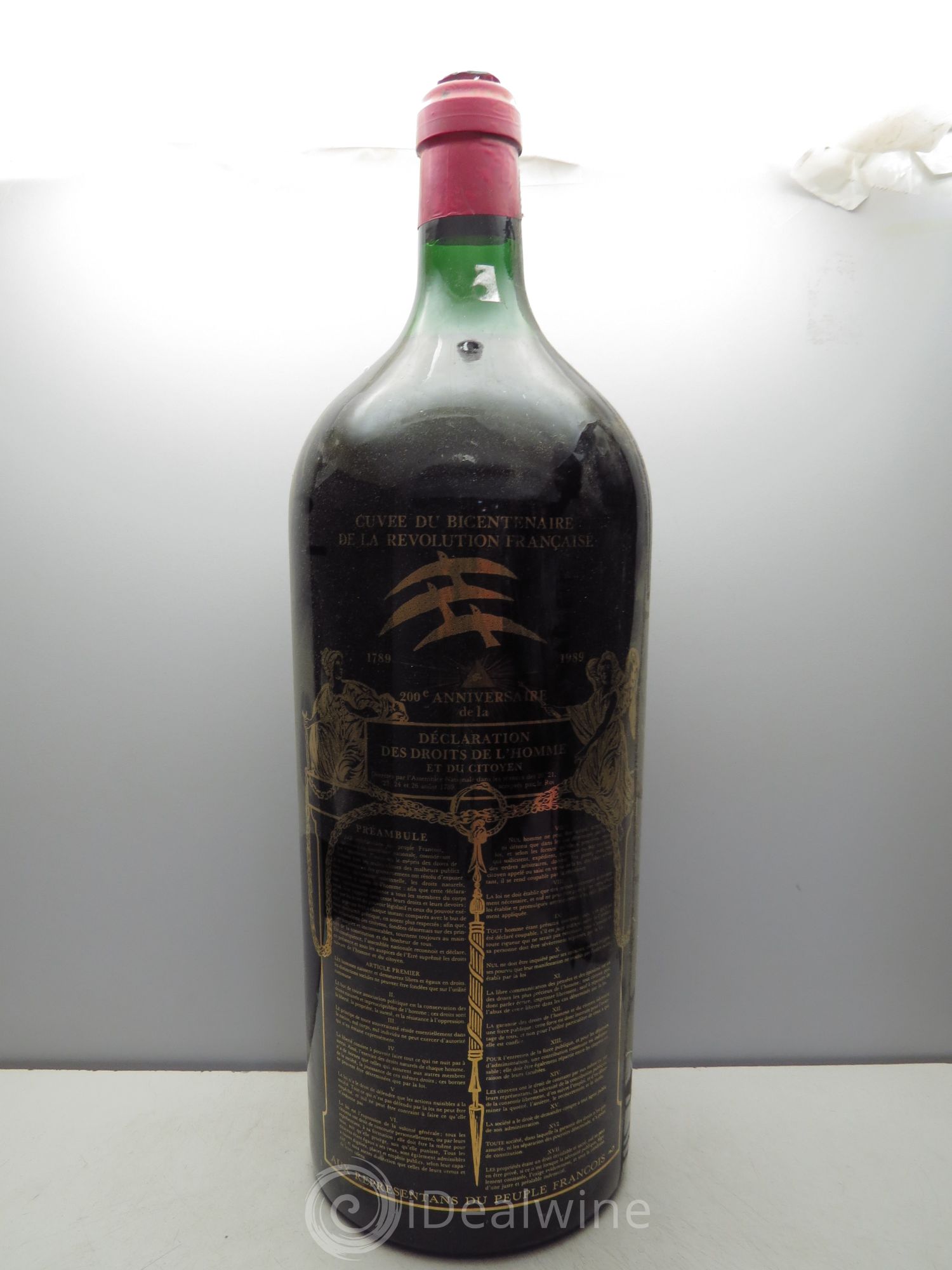 Bordeaux Bicentenaire de la Révolution Déclaration des Droits de l'Homme 1989 - Posten von 1 Imperiale - 0