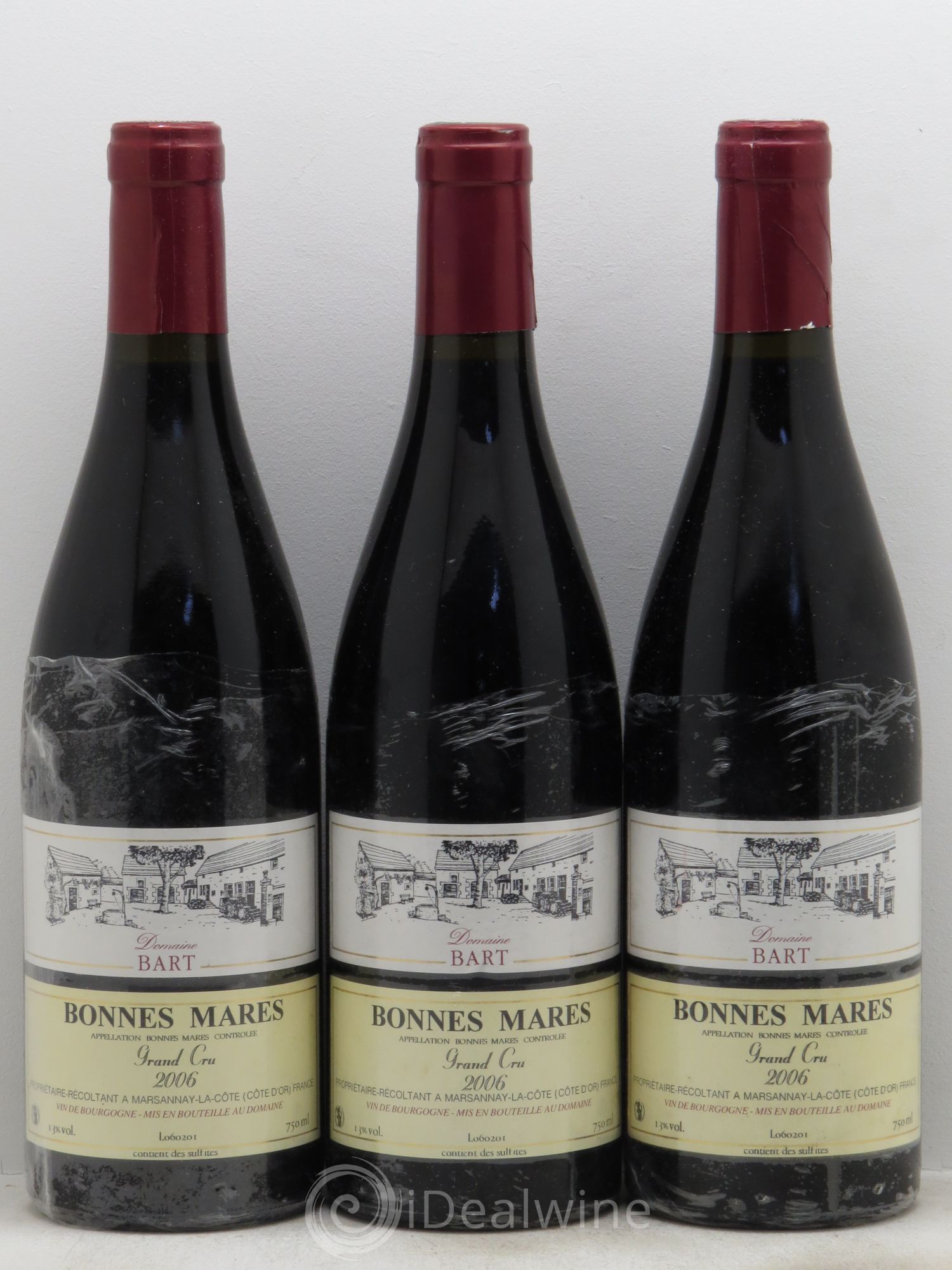 Bonnes-Mares Grand Cru Bart (Domaine) 2006 - Lot de 3 bouteilles - 0