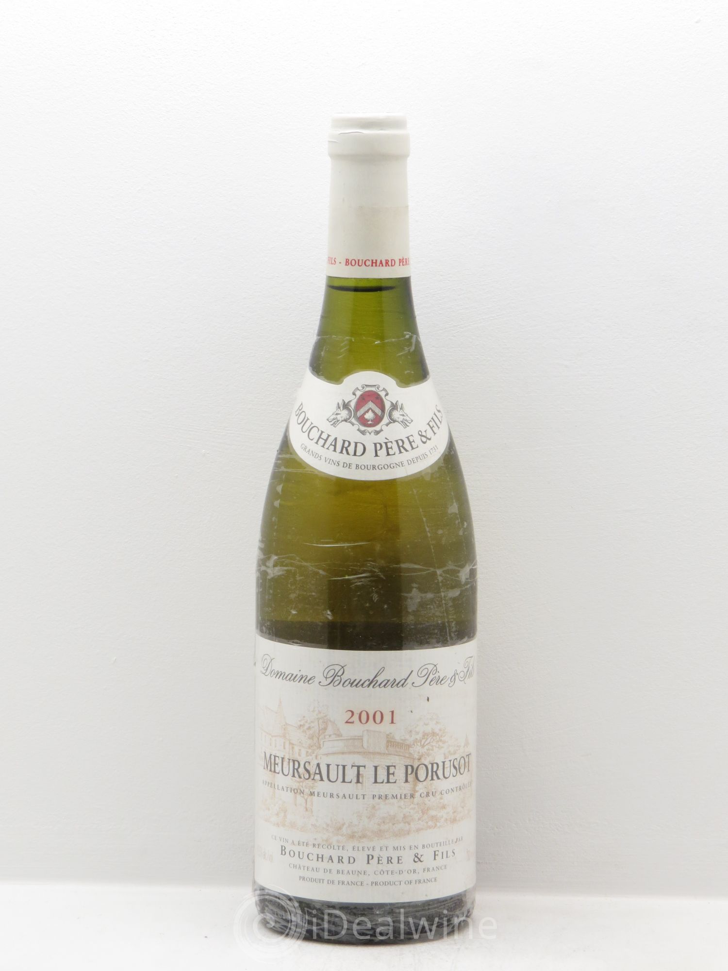 Meursault Porusot Bouchard 2001 - Posten von 6 Flaschen - 0