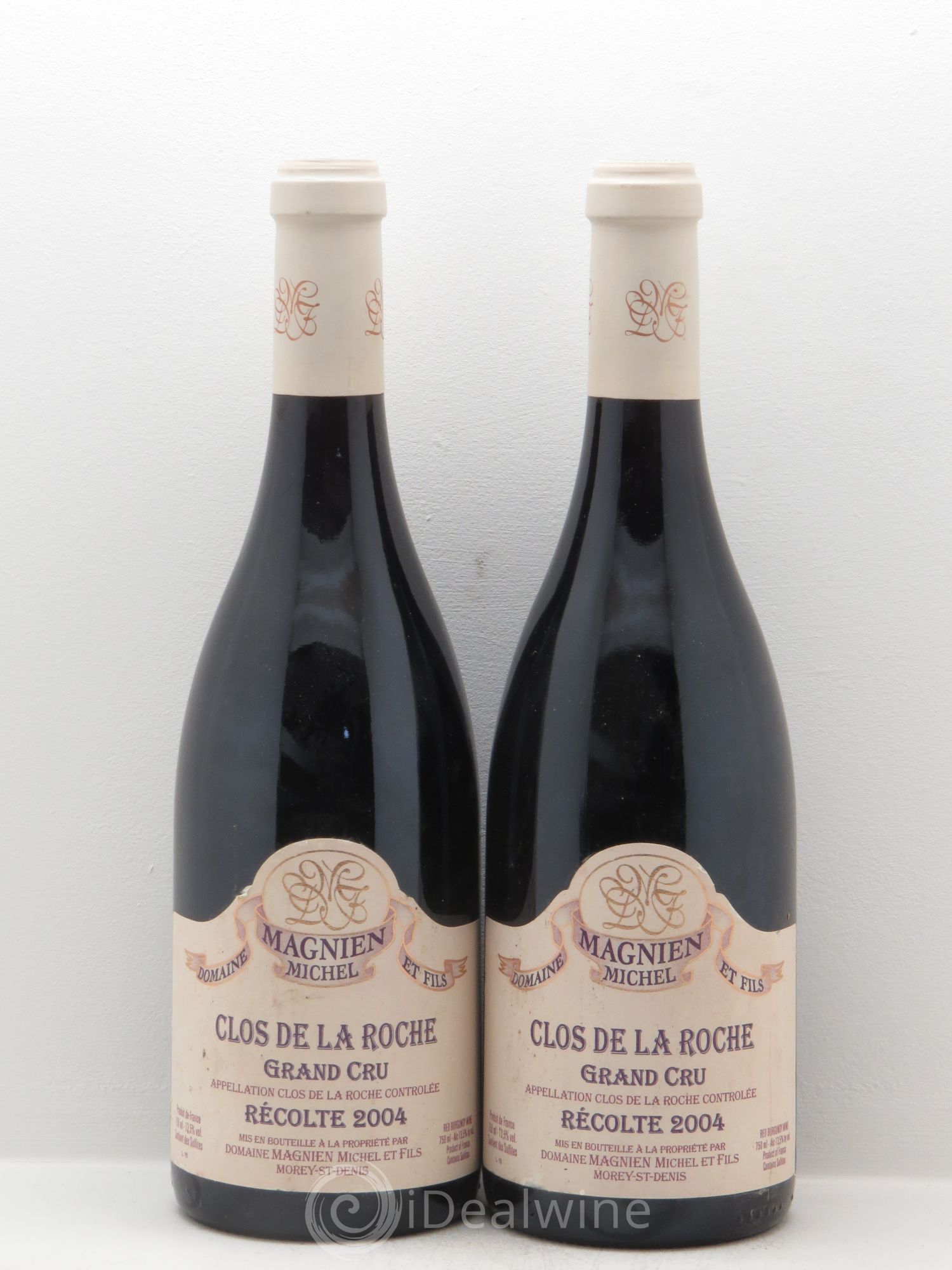 Clos de la Roche Grand Cru Magnien 2004 - Posten von 2 Flaschen - 0