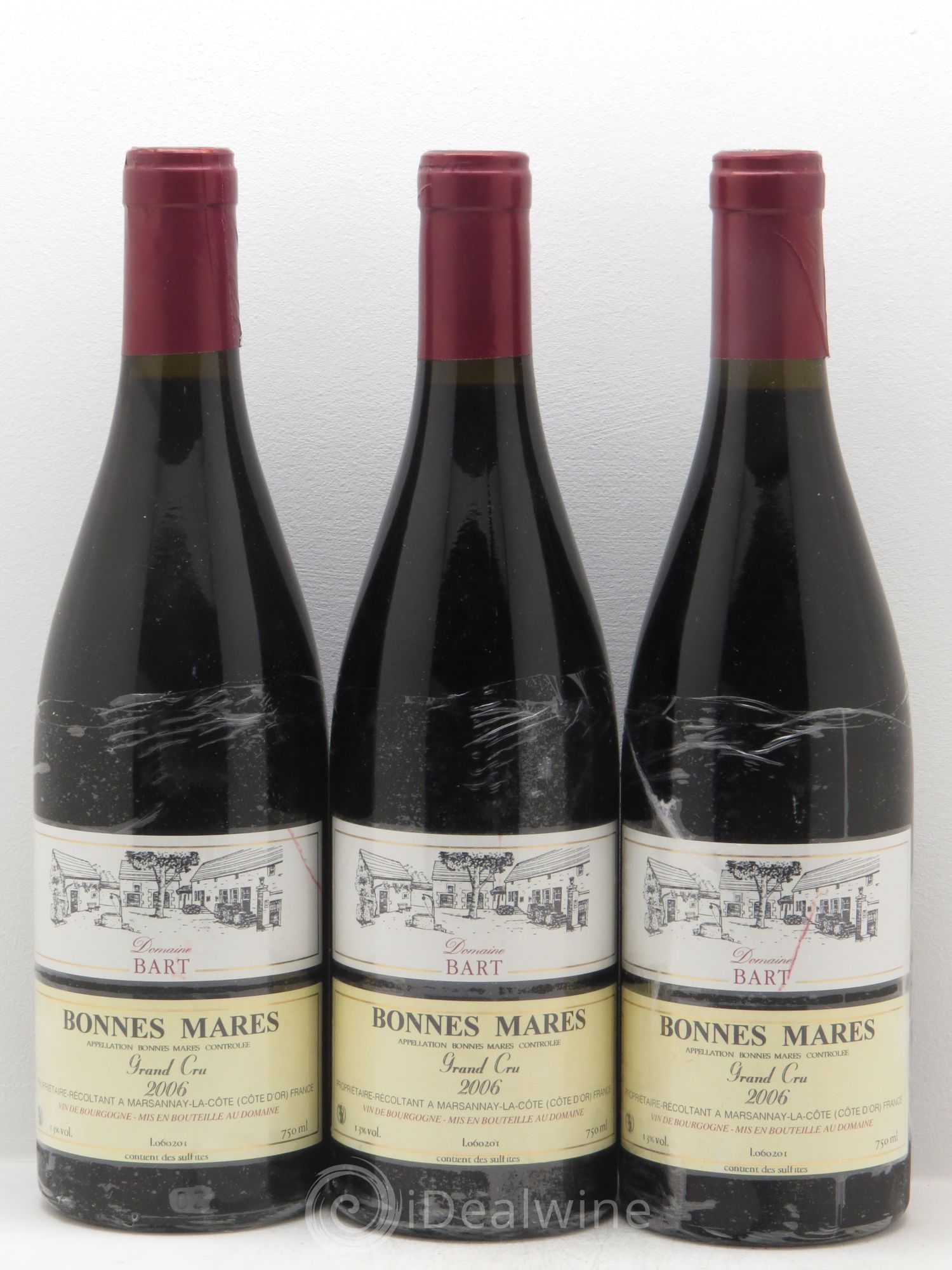 Bonnes-Mares Grand Cru Bart (Domaine) 2006 - Lot de 3 bouteilles - 0