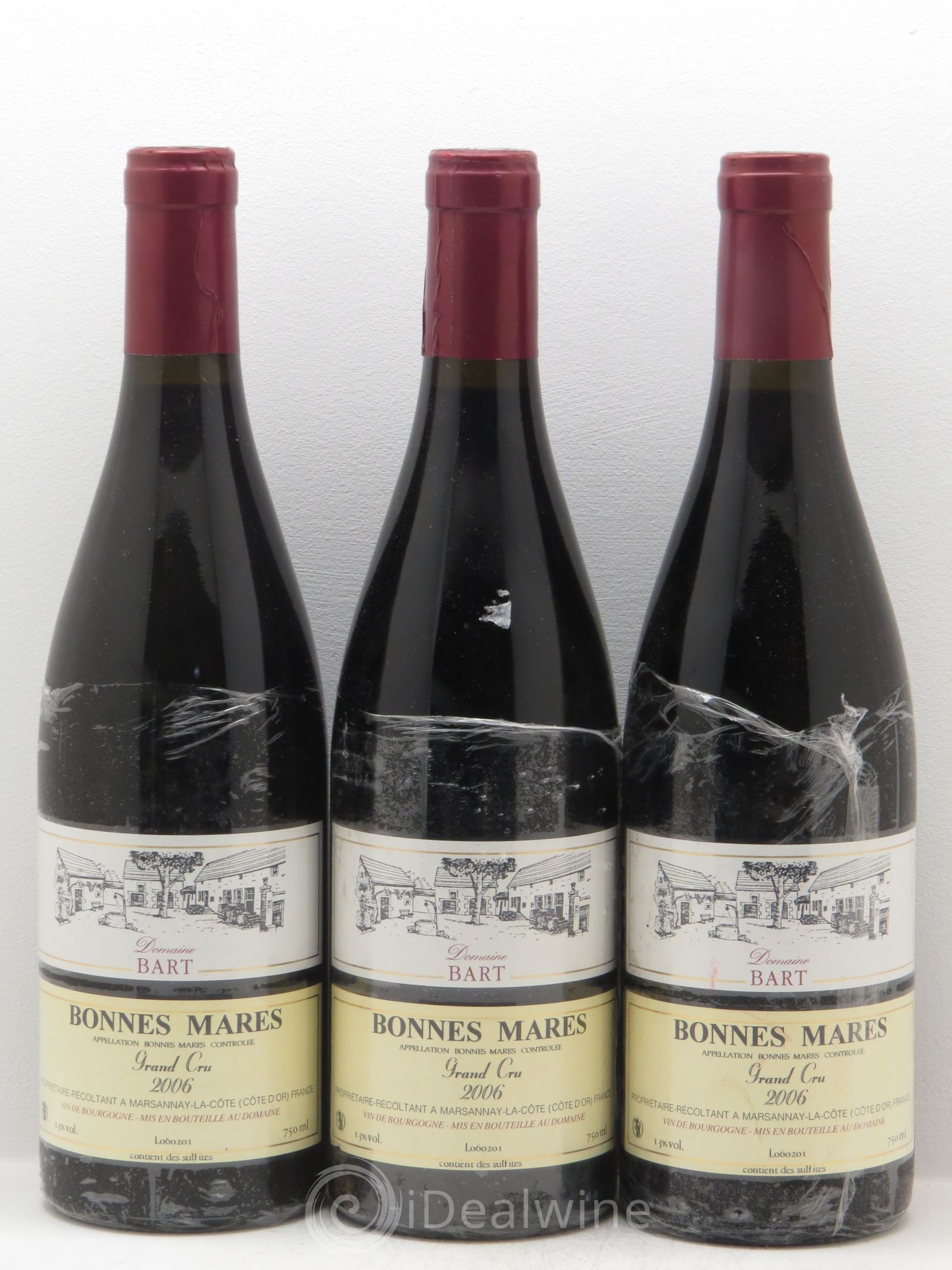 Bonnes-Mares Grand Cru Bart (Domaine) 2006 - Lot de 3 bouteilles - 0