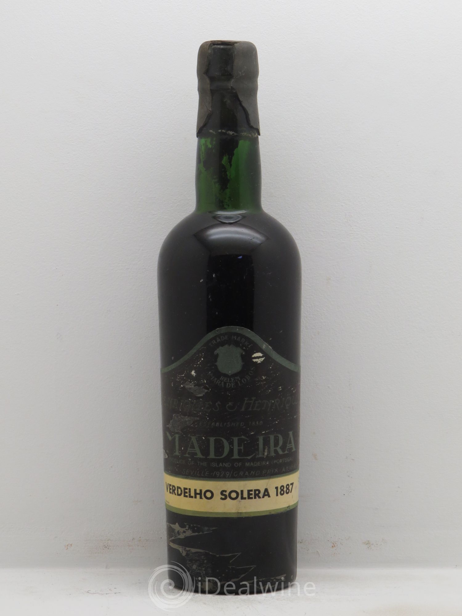 Madère Henriques 1887 - Posten von 1 Flasche - 0