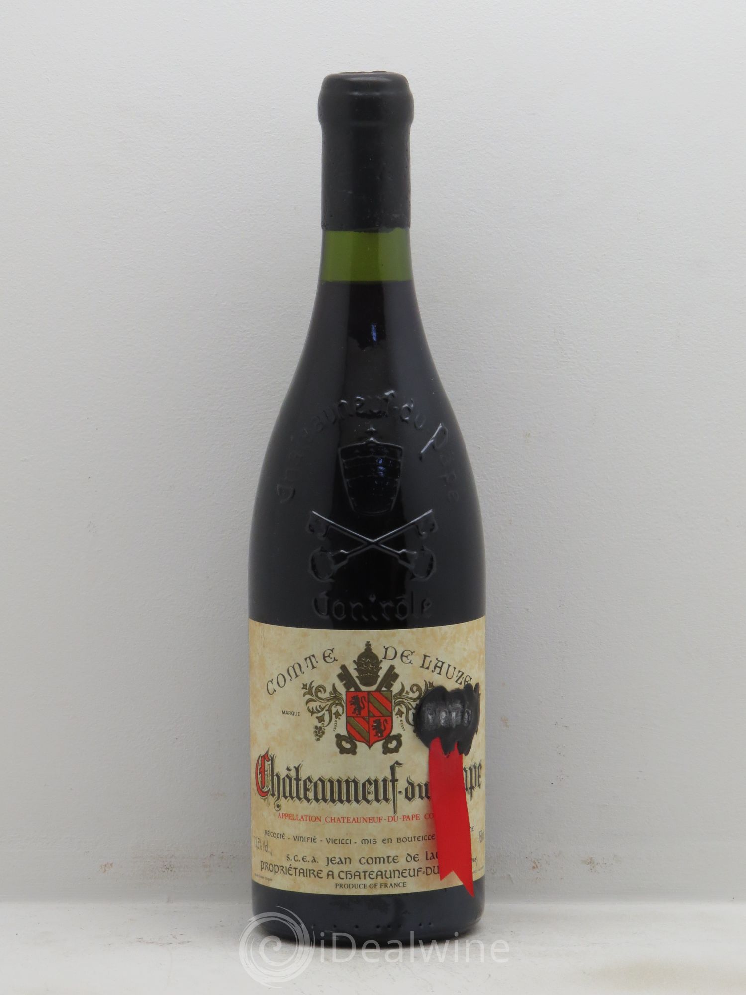 Châteauneuf-du-Pape Comte de Lauze 1979 - Lot de 1 bouteille - 0